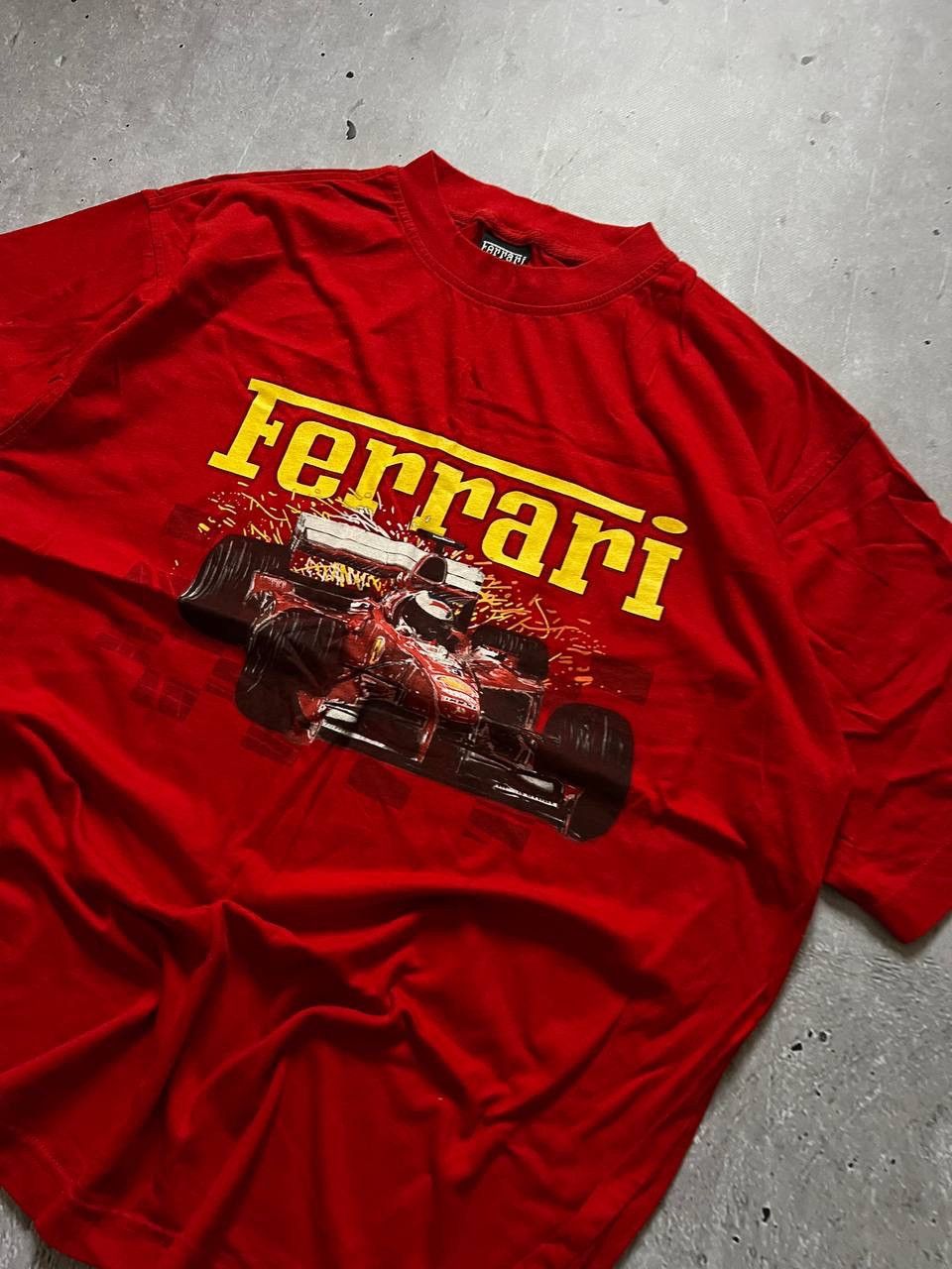 Ferrari Vintage 1999 Ferrari Formula One F1 Racing Red T-shirt Sz L Size US L / EU 52-54 / 3 - 2 Thumbnail