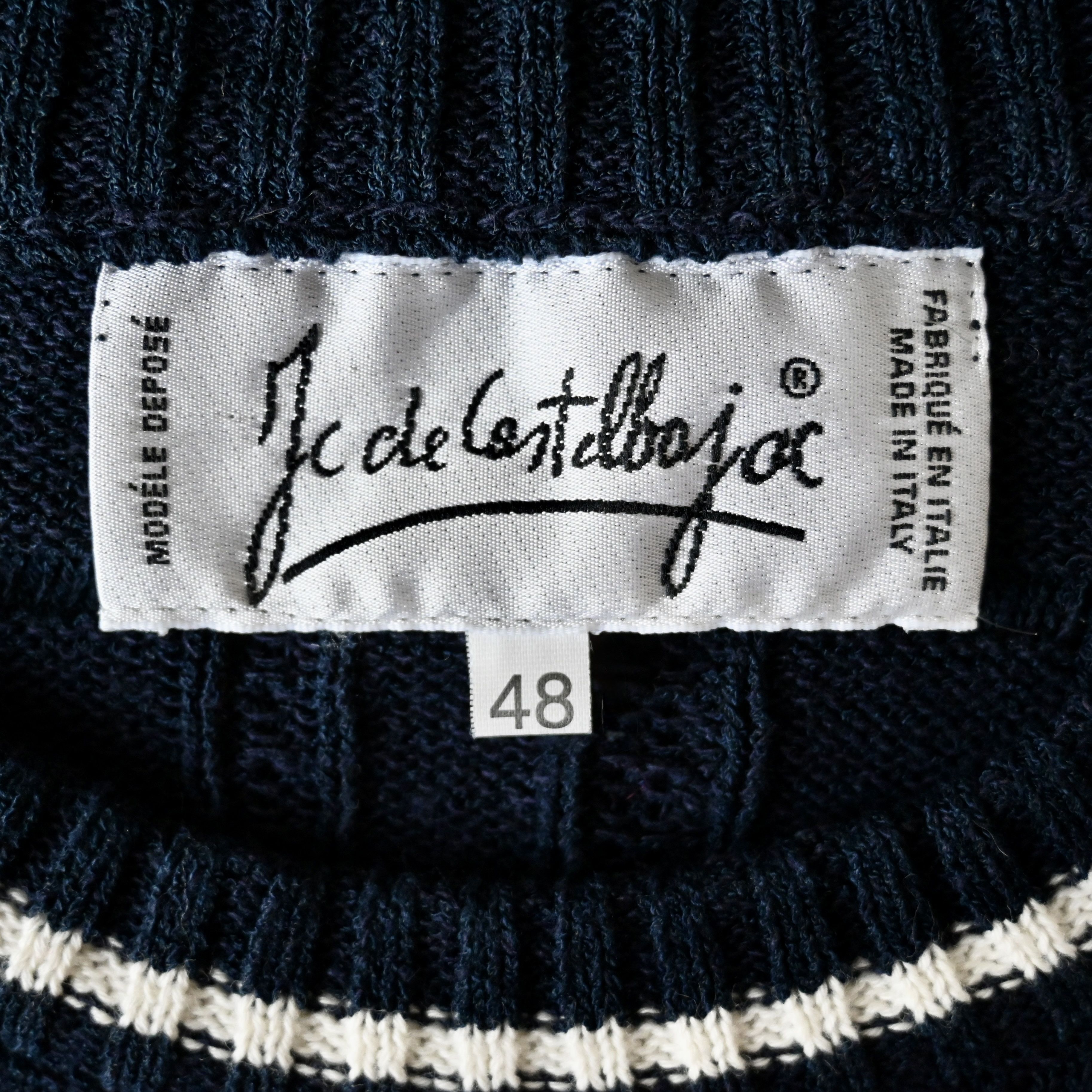 Jean Charles De Castelbajac VTG 1990s Castelbajac "MAFALDA FUN" cotton blend sweater Size US M / EU 48-50 / 2 - 11 Thumbnail