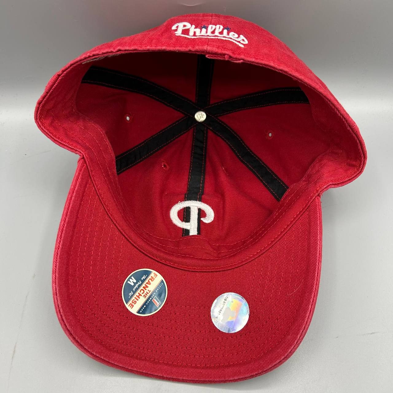 Twins Enterprise Inc. Vintage Philadelphia Phillies Hat Men M Fitted Cap Cotton Size ONE SIZE - 2 Thumbnail