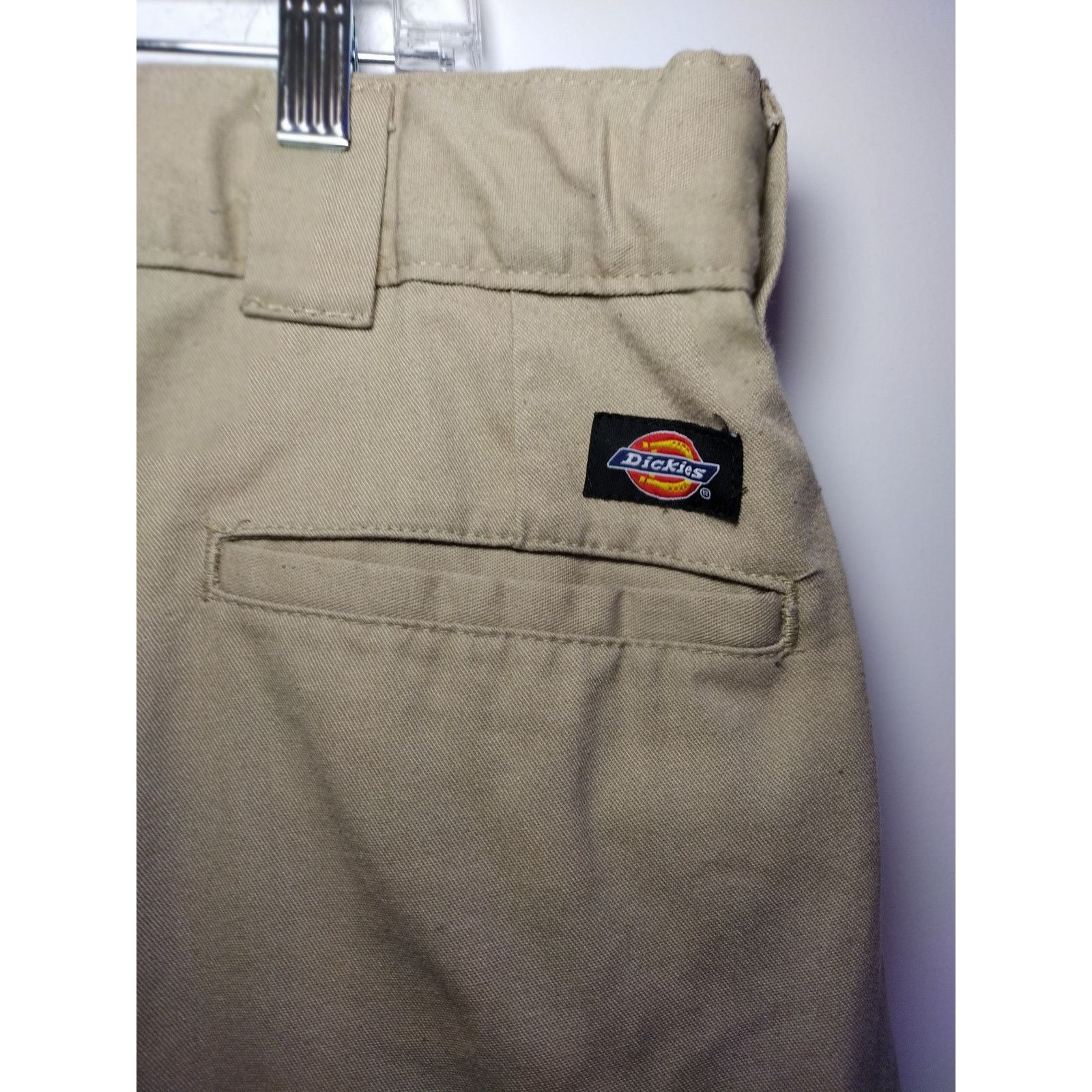Dickies Dickies Mens Flex Chino Shorts Flat Front Relaxed Fit Khaki Size US 36 / EU 52 - 8 Thumbnail