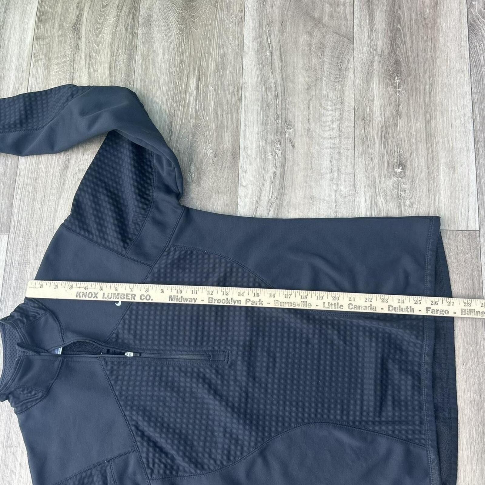 Nike Vintage y2k Women’s Nike Black Quarter Zip Sweatshirt L Size L / US 10 / IT 46 - 5 Thumbnail