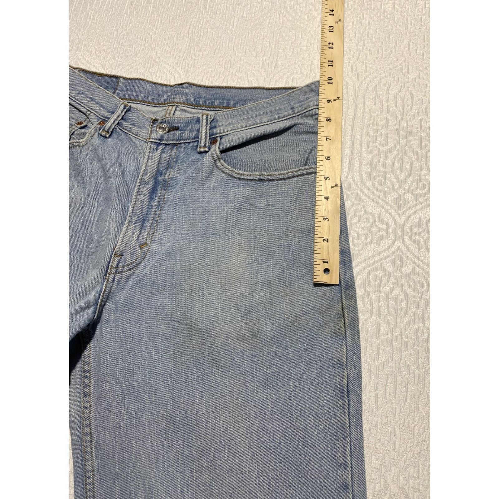 Levi's Levi's Jeans Mens 33x30 Blue Comfort Fit Denim Tapered Leg 560 Relaxed Straight 5-Pocket Size US 33 - 2 Thumbnail