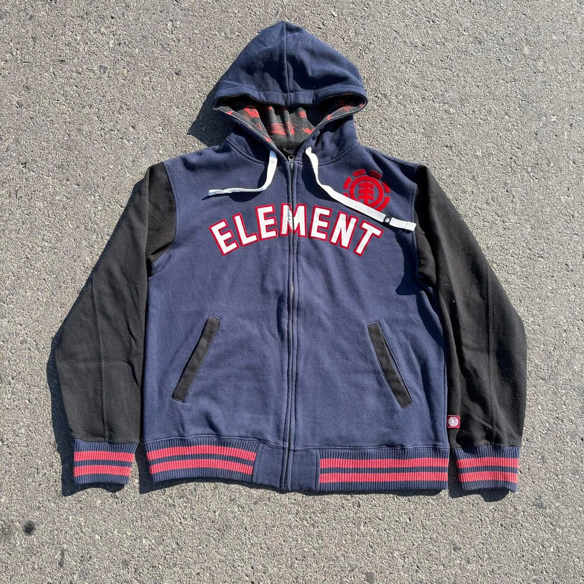 Element ❌SOLD❌Element Zip Hoodie Skate Streetwear Y2K Size US M / EU 48-50 / 2 - 1 Thumbnail