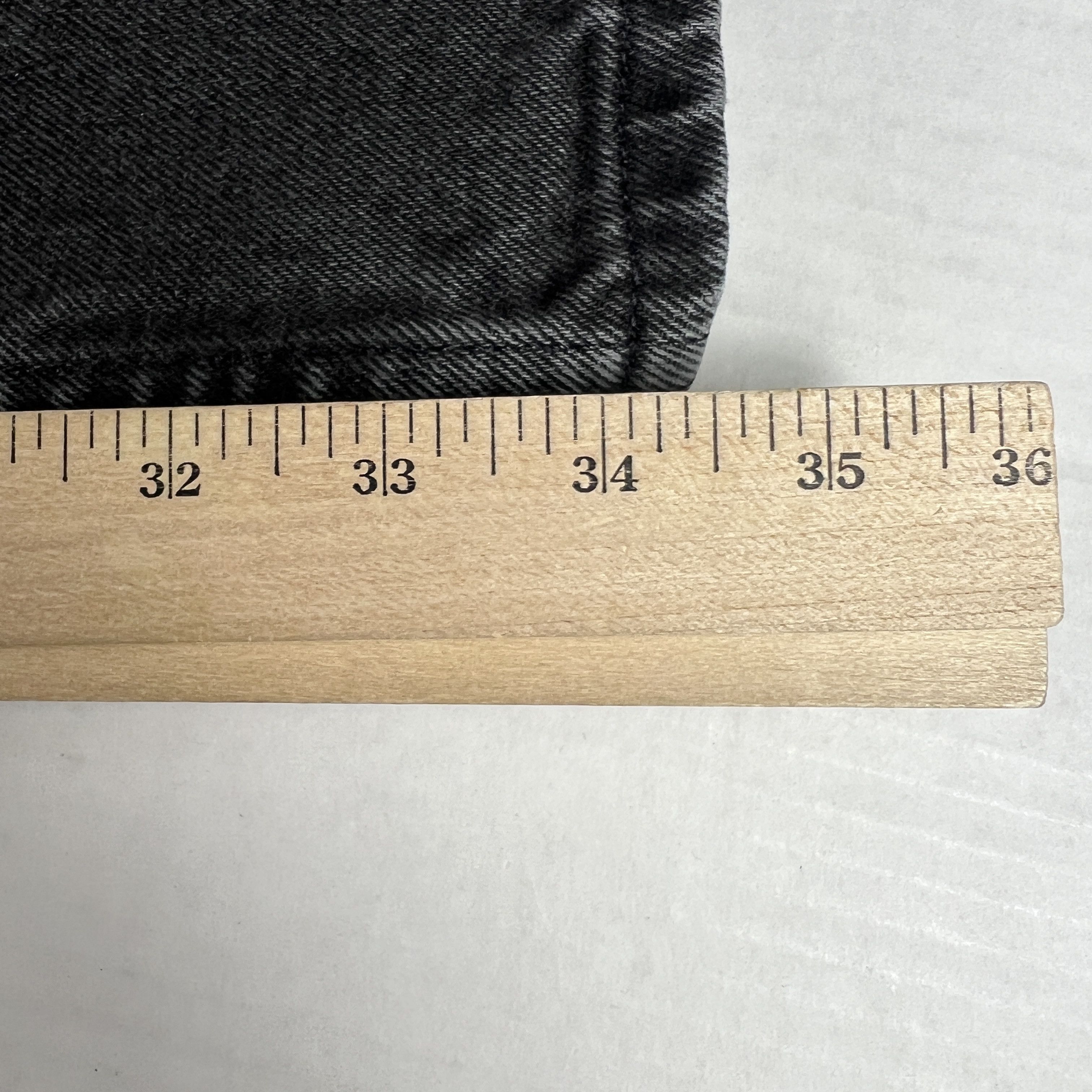 Levi's VTG 90s Levi's Jean 560 Loose Taper Black Denim Orange Tab Size US 32 / EU 48 - 18 Thumbnail
