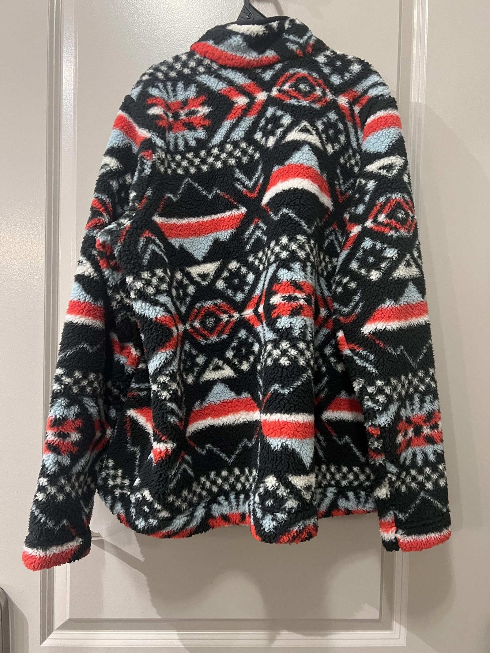 Columbia Columbia Multiprint Fleece Pullover Size S / US 4 / IT 40 - 3 Thumbnail