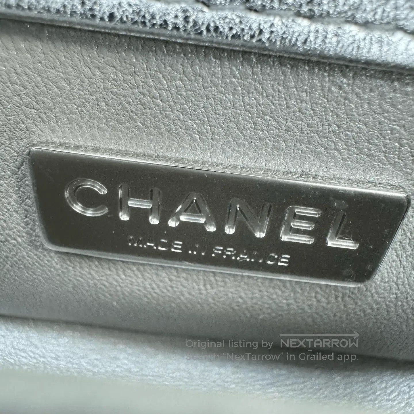 Chanel Chanel 25k Silver Handle Mini Flap Bag. Size ONE SIZE - 9 Thumbnail