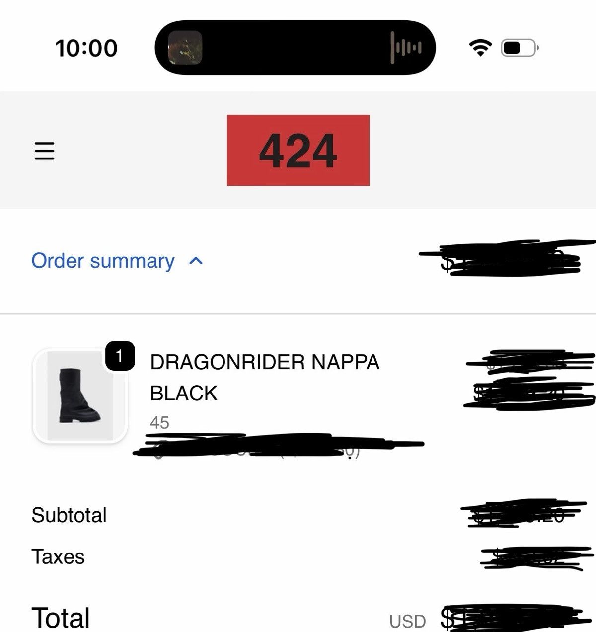 424 424 DRAGON RIDER BOOTS BLACK Size US 12 / EU 45 - 4 Thumbnail
