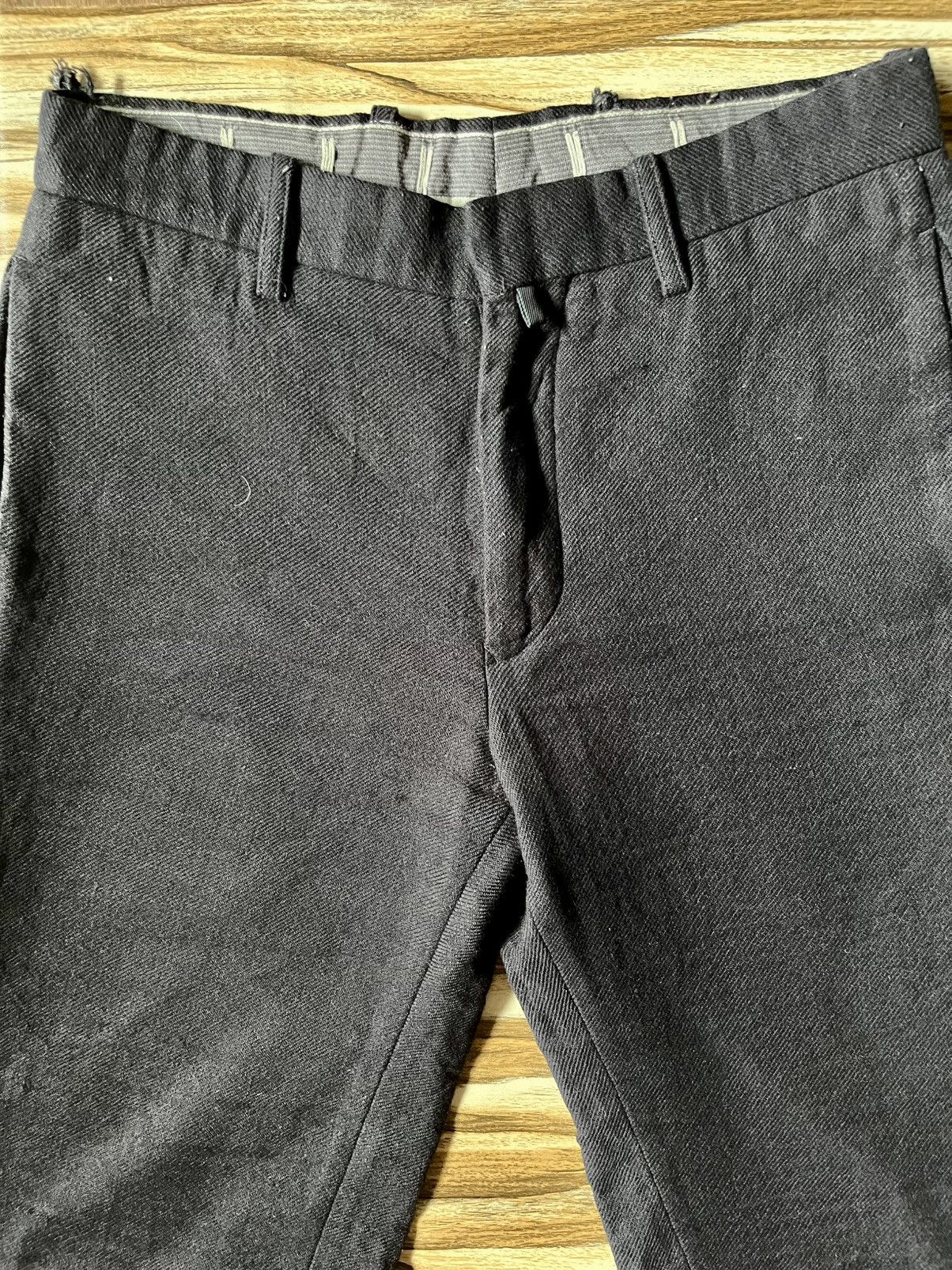 Japanese Brand Masterpiece Wool Gabardine Pant Size US 30 / EU 46 - 3 Thumbnail