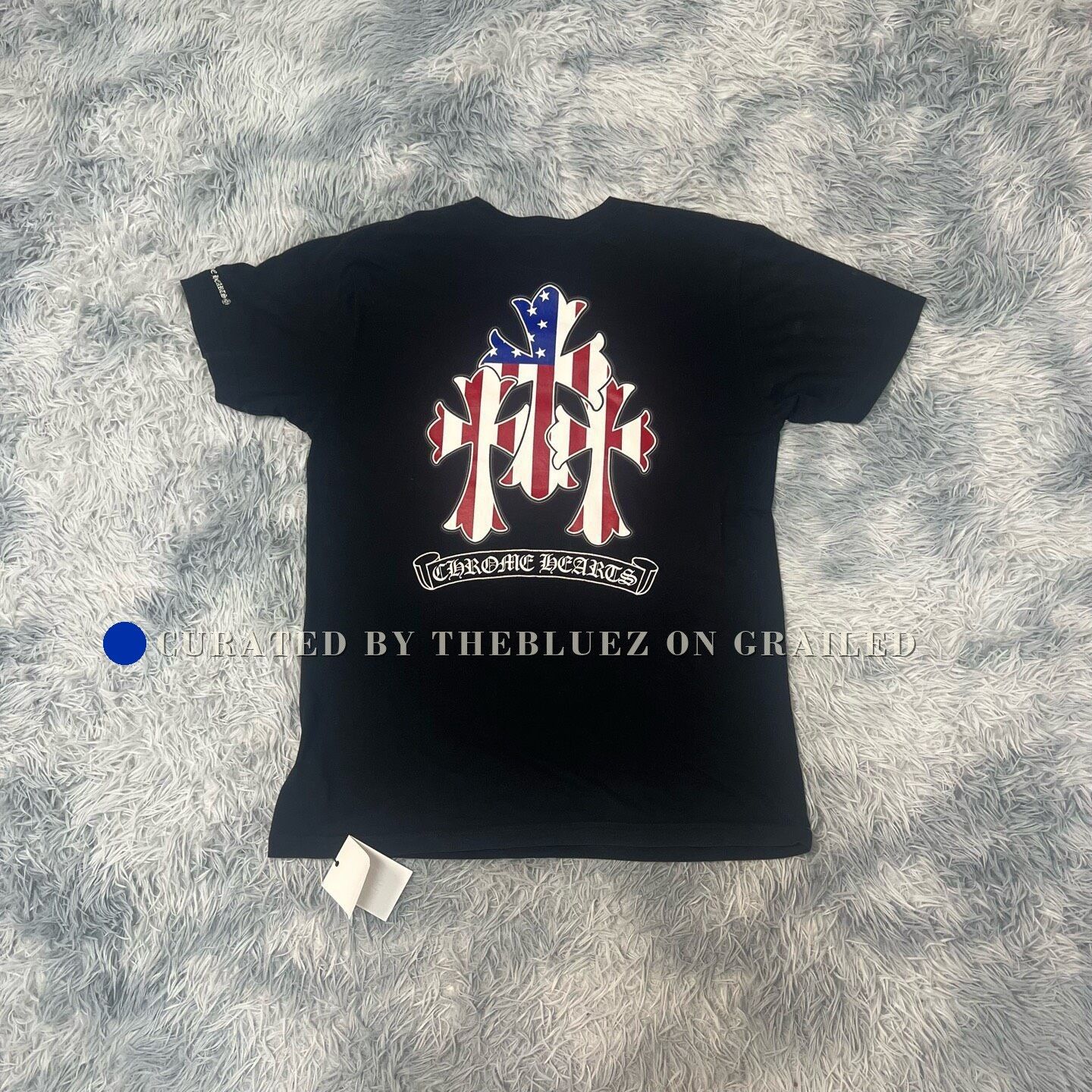 Chrome Hearts Chrome Hearts London Flag Union Jack Pete Punk Shirt