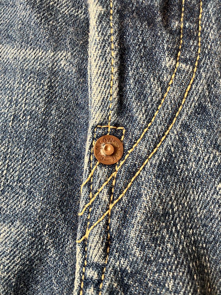 Japanese Brand CANTON OVERALLS 500-120UD W32xL31 1920’s 201-type Size US 32 / EU 48 - 8 Thumbnail