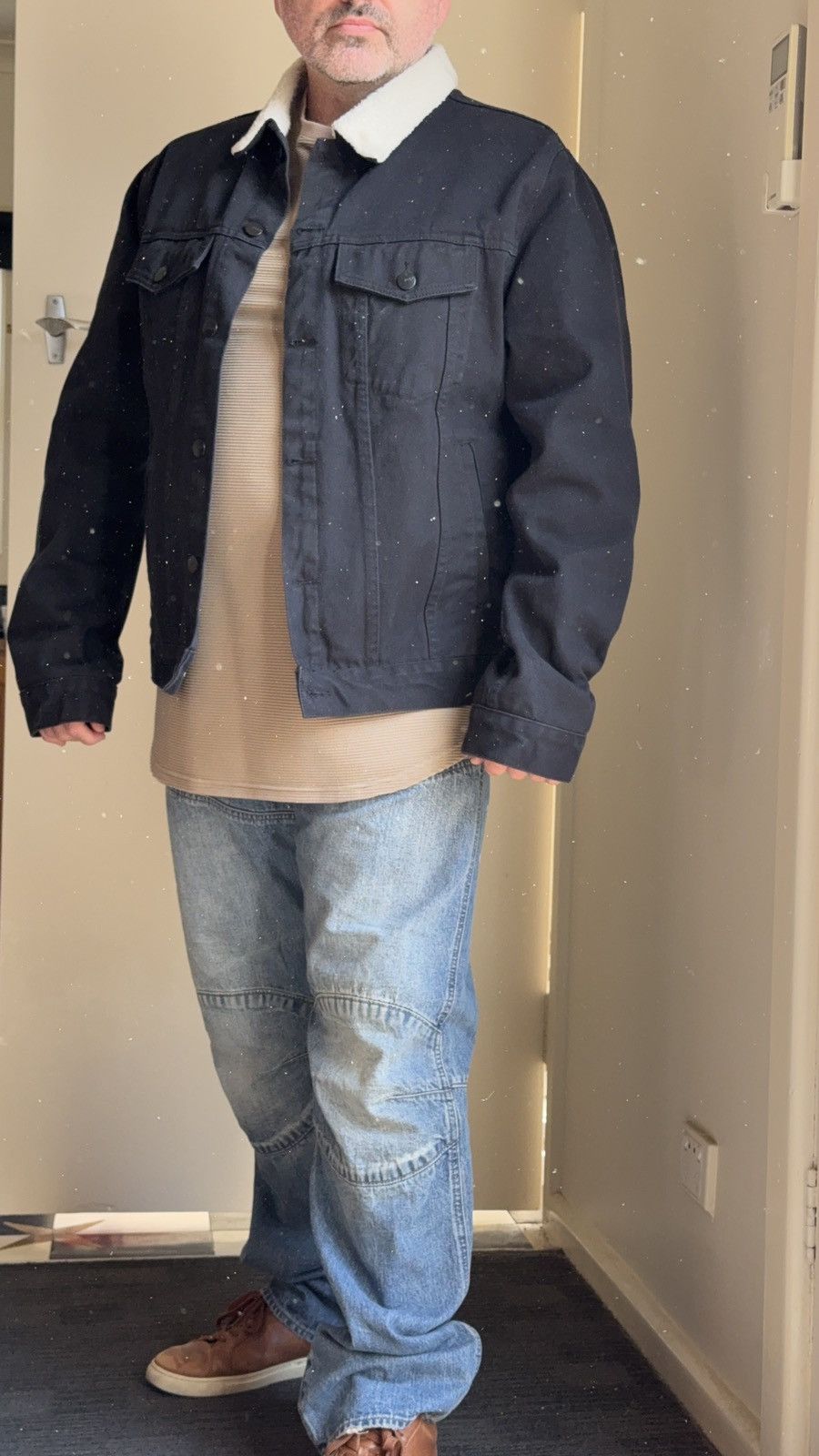 Other KSCY black denim jacket Size XXL Size US XXL / EU 58 / 5 - 5 Thumbnail