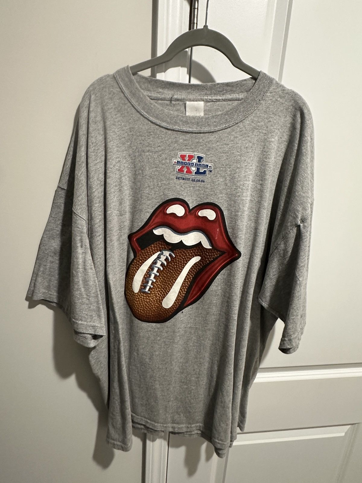 NFL Rolling Stones Superbowl 2/5/06 Shirt Size Mens XXL. Size US XXL / EU 58 / 5 - 1 Thumbnail