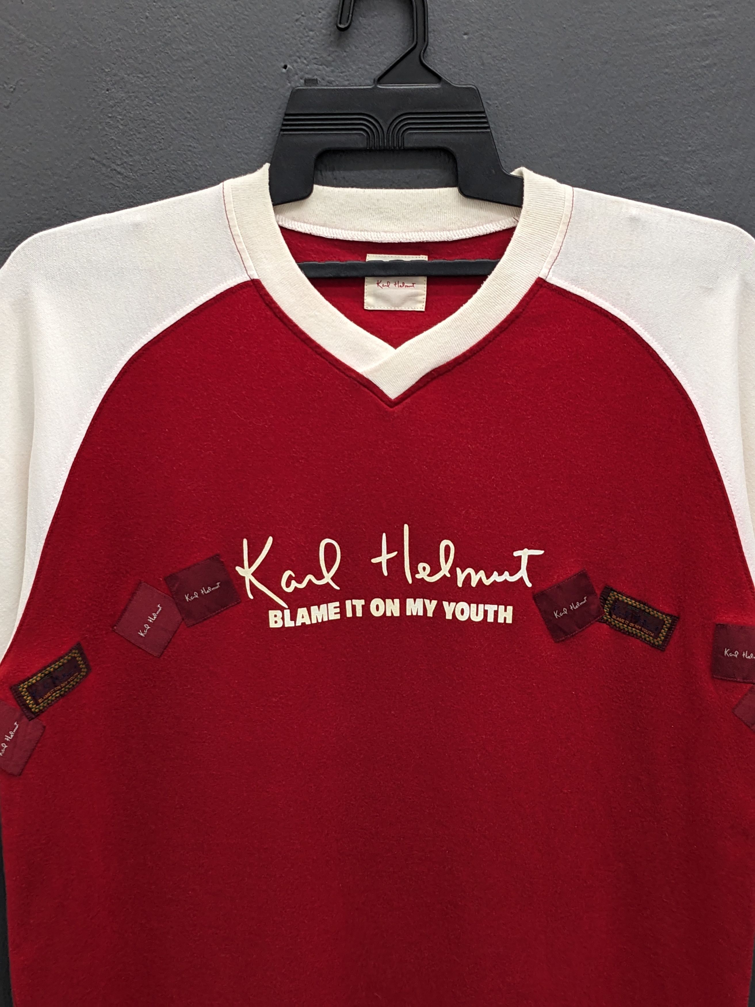 Karl Helmut JAPANESE BRAND KARL HELMUT MADE IN JAPAN TSHIRT Size US L / EU 52-54 / 3 - 3 Thumbnail