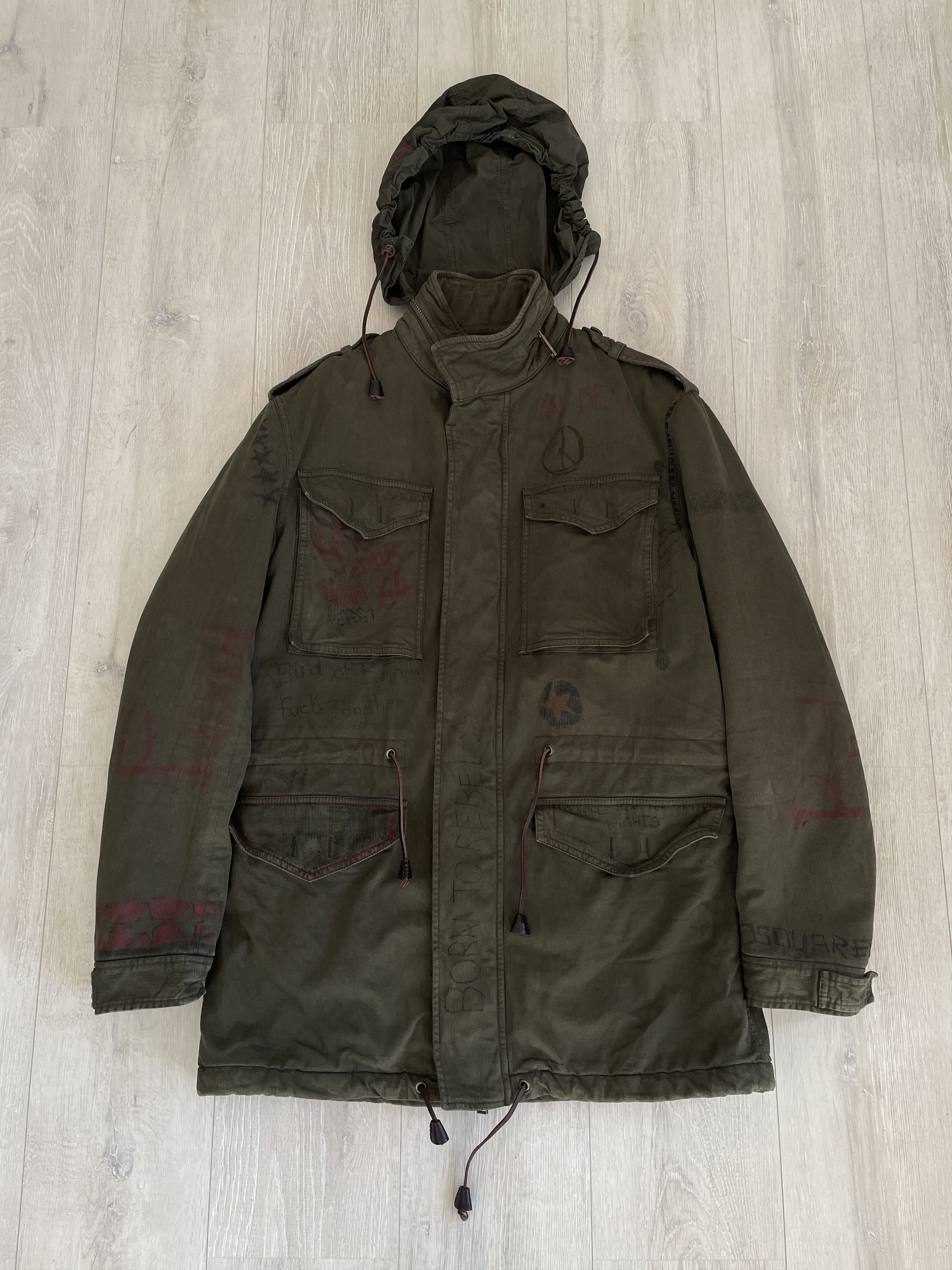 Dsquared2 Dsquared2 AW12 “The Substitutes” c*m on jacket Size US L / EU 52-54 / 3 - 5 Thumbnail