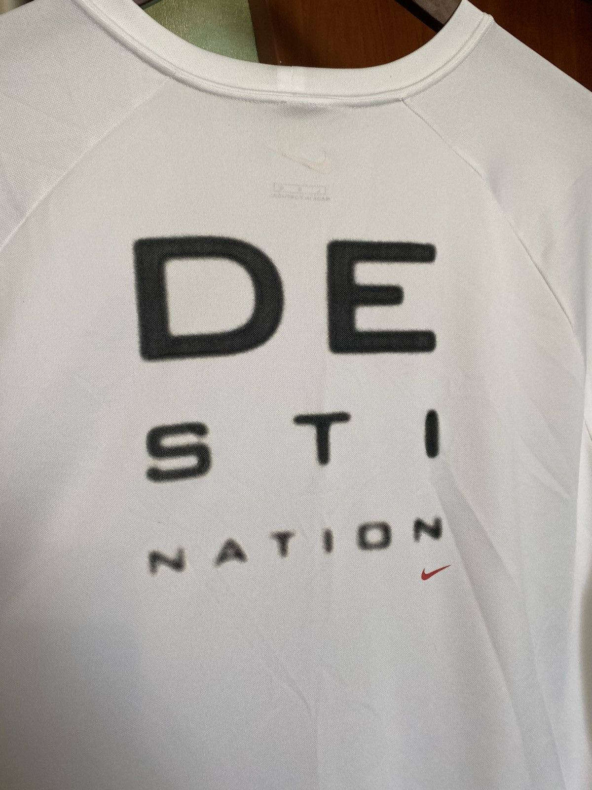 Nike Vintage Nike the running company Destination tee y2k rare Size US L / EU 52-54 / 3 - 4 Thumbnail