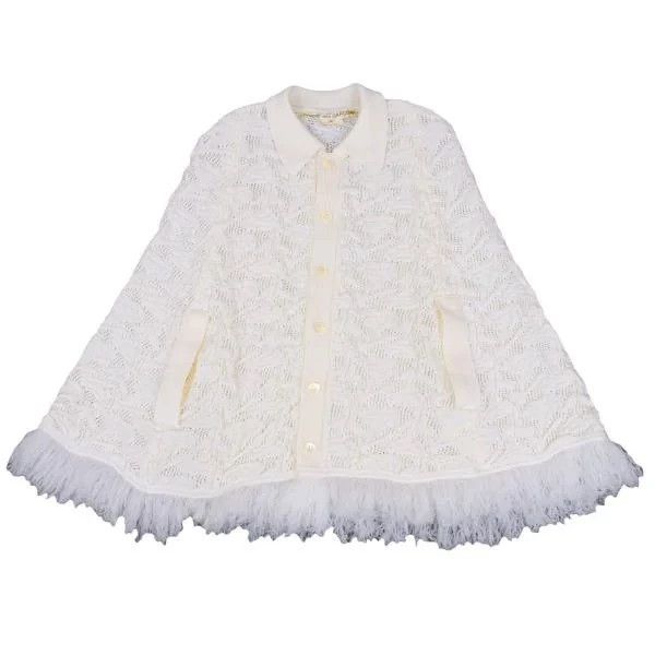 Comme des Garcons Comme des Garcons Lace cloak sweater Size XS / US 0-2 / IT 36-38 - 2 Thumbnail