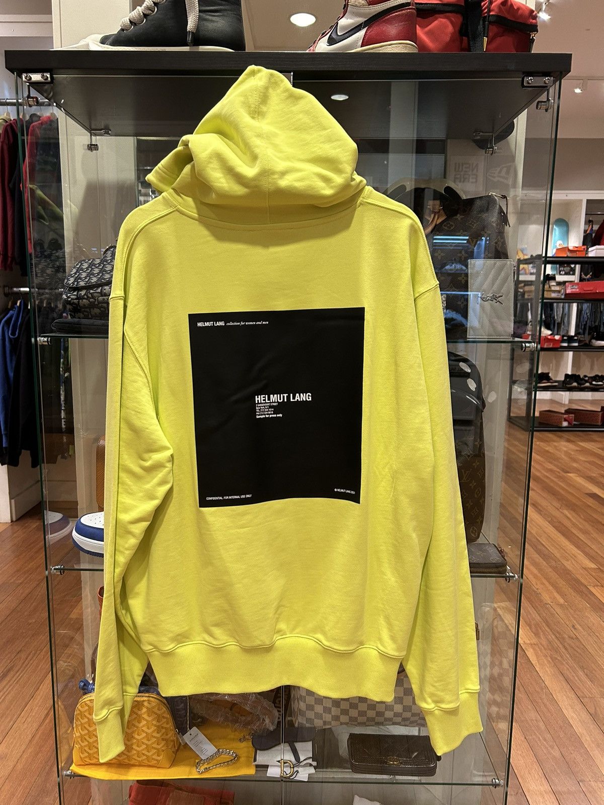 Helmut Lang Helmut Lang Box Hoodie Size US XXL / EU 58 / 5 - 2 Thumbnail