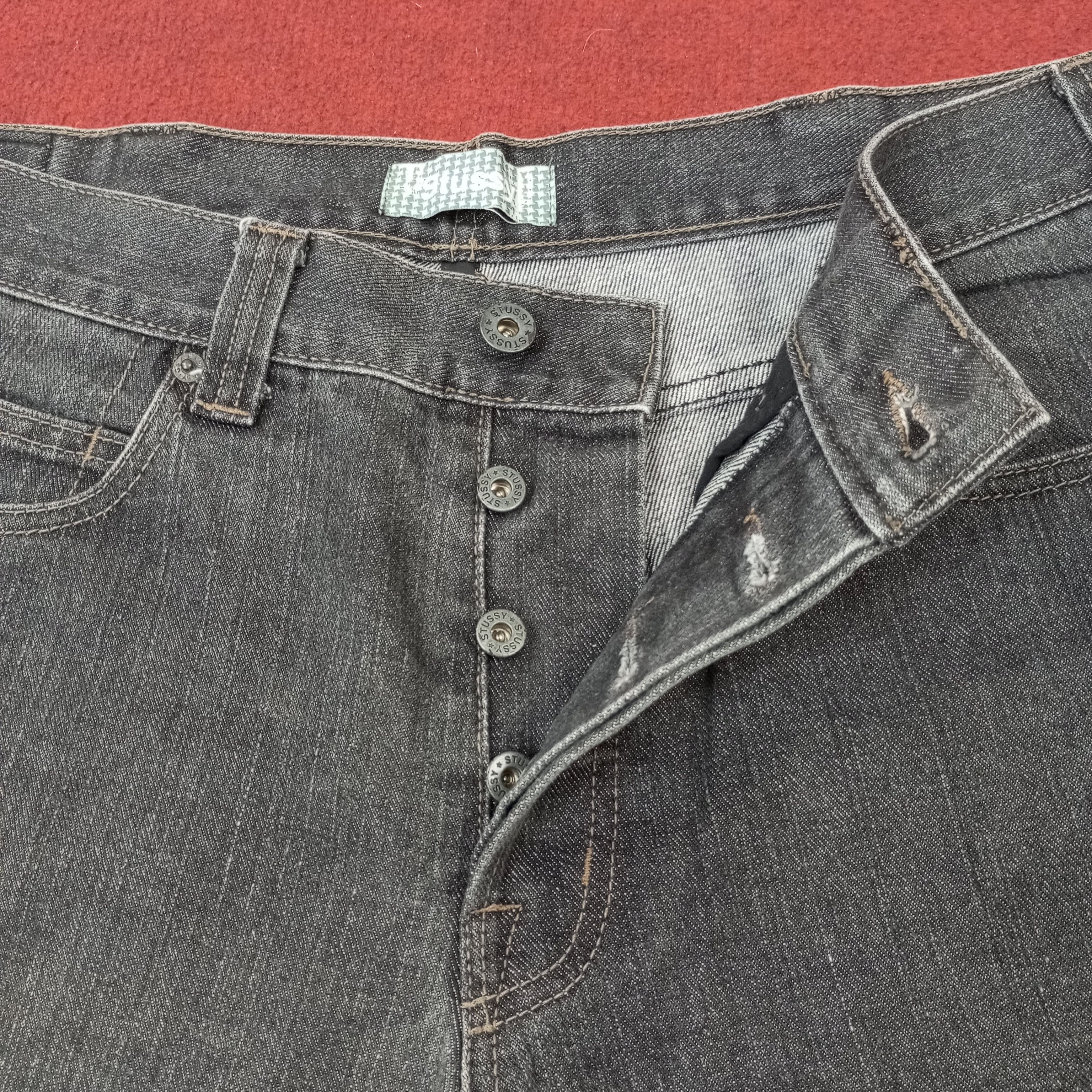 Stussy Stussy Streetwear Custom Art Logo Style Jeans C217N23 Size US 33 - 12 Thumbnail