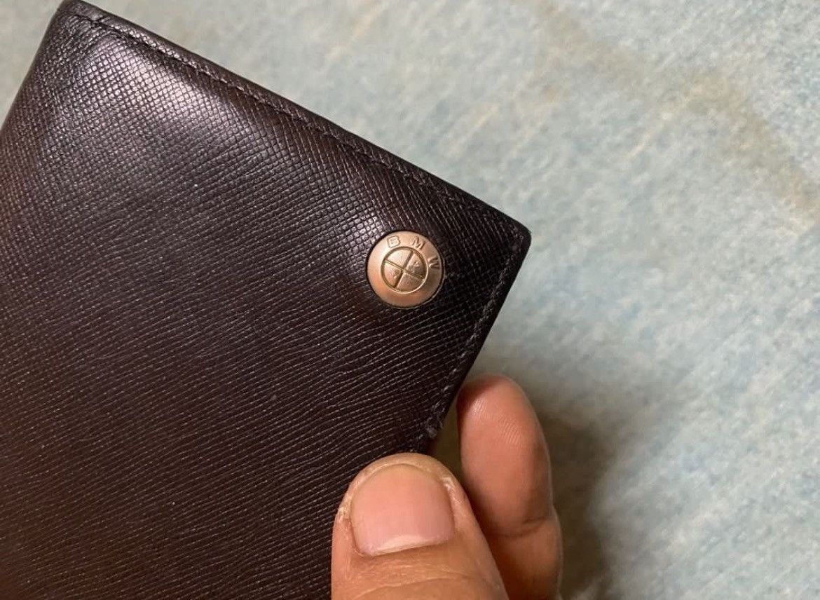 BMW Authentic BMW Motors Bifold Leather Wallet Size ONE SIZE - 2 Thumbnail