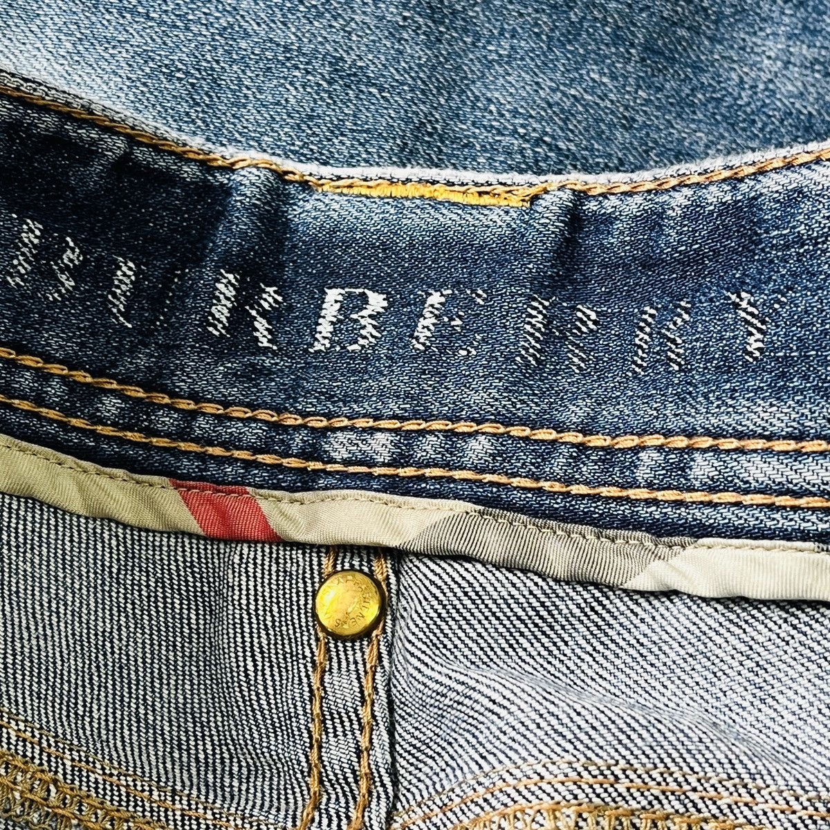 Burberry Vintage Burberry Italy Denim Jeans Size 34" / US 12 / IT 48 - 18 Thumbnail