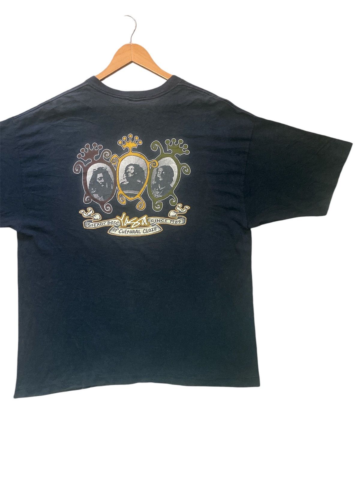Vintage × Welcome Skateboards ‼️RARE‼️VINTAGE YOGA RIPOFF BOB MARLEY SKATEBOARDING SHIRT TEE Size US XL / EU 56 / 4 - 2 Thumbnail