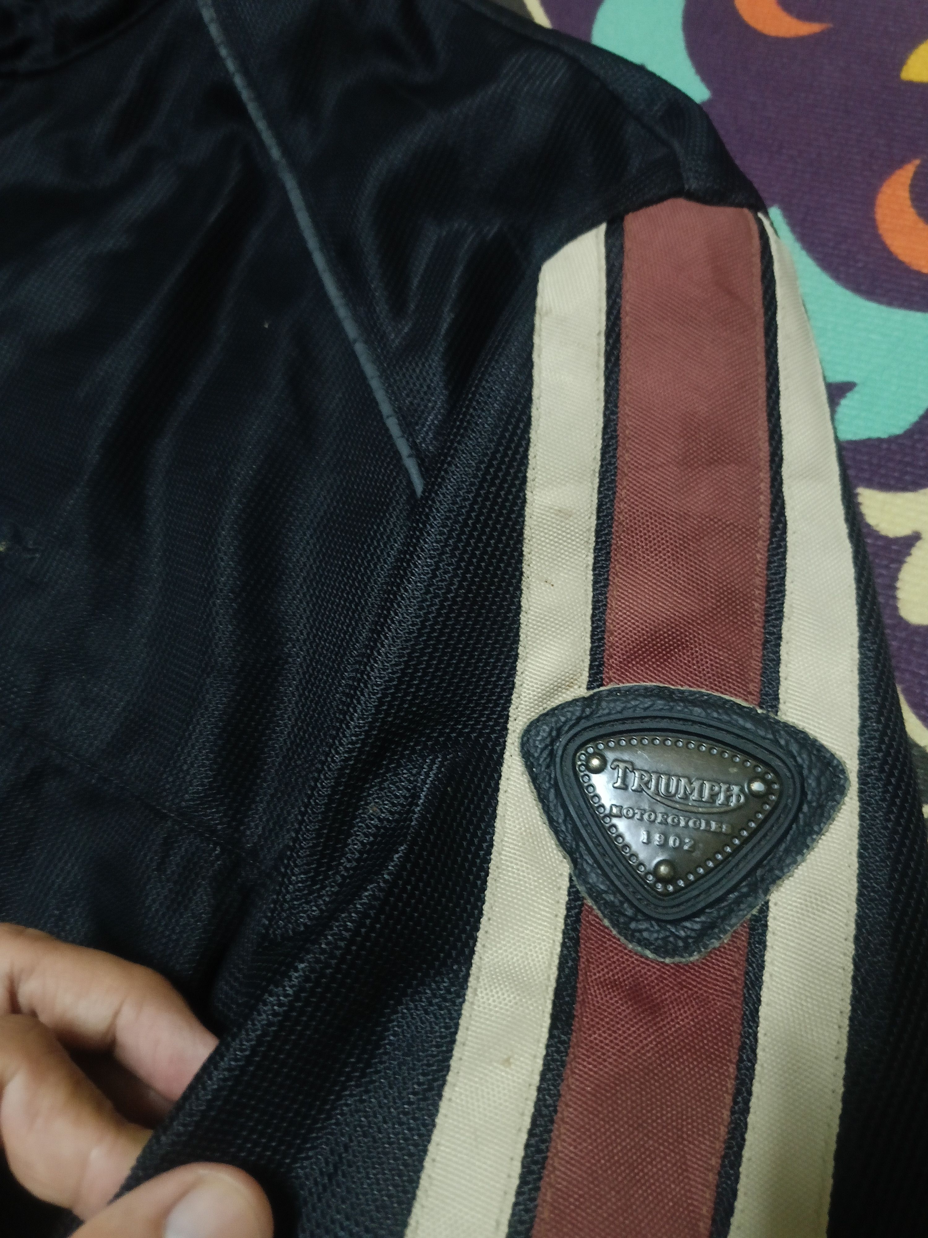 Indian Motorcycle Triumph Motorcycles Mesh Riding Jacket Size US XL / EU 56 / 4 - 10 Thumbnail