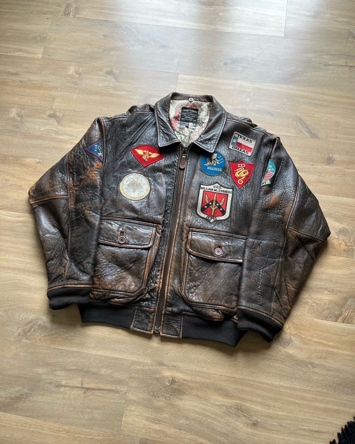 ジャケット・アウター AVIREX G-1 TOPGUN MODEL LEATHER JACKET Vintage Avirex Top Gun G-1 Leather Jacket | eBay