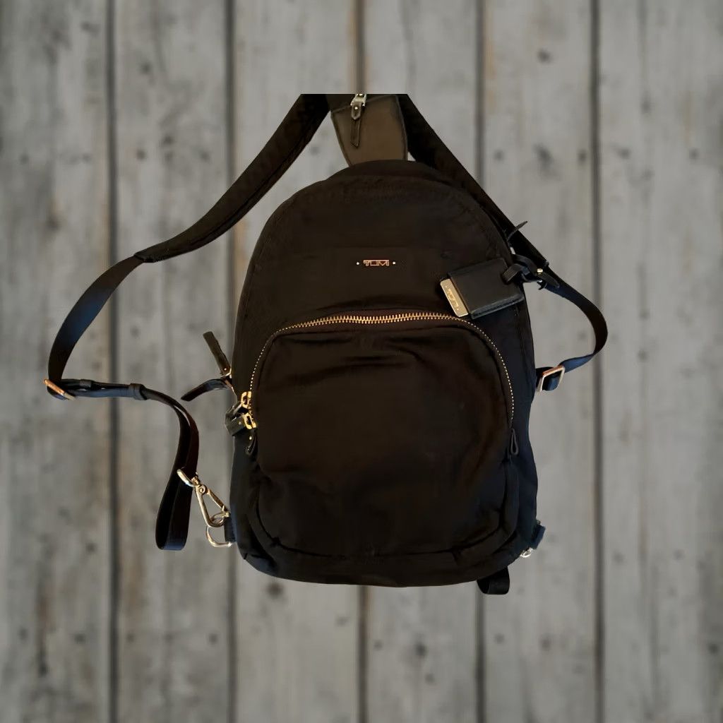 convertible backpack tumi Watch Sinclair Olivia on Amazon Live access phone pocket Tumi Voyageur Jena Convertible Backpack