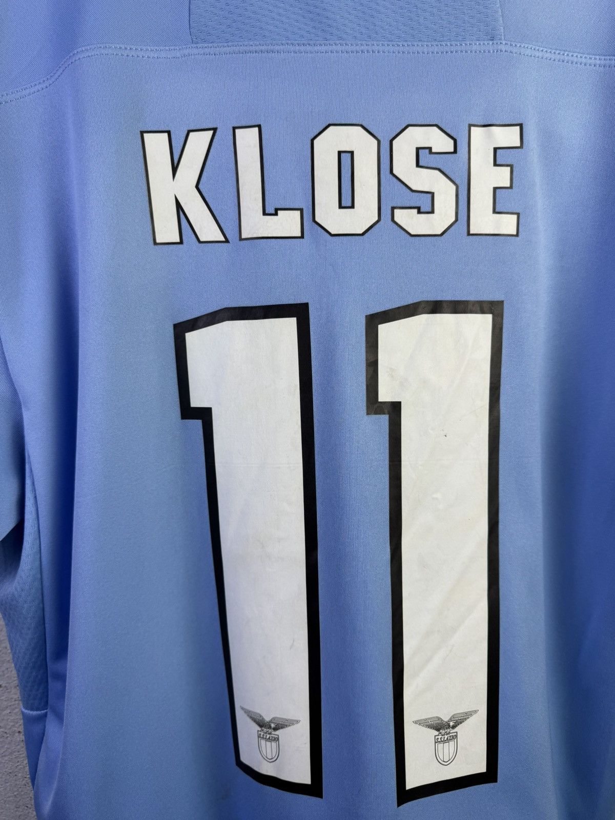 Macron Macron 2012-13 SS LAZIO Klose Jersey Size US M / EU 48-50 / 2 - 9 Thumbnail