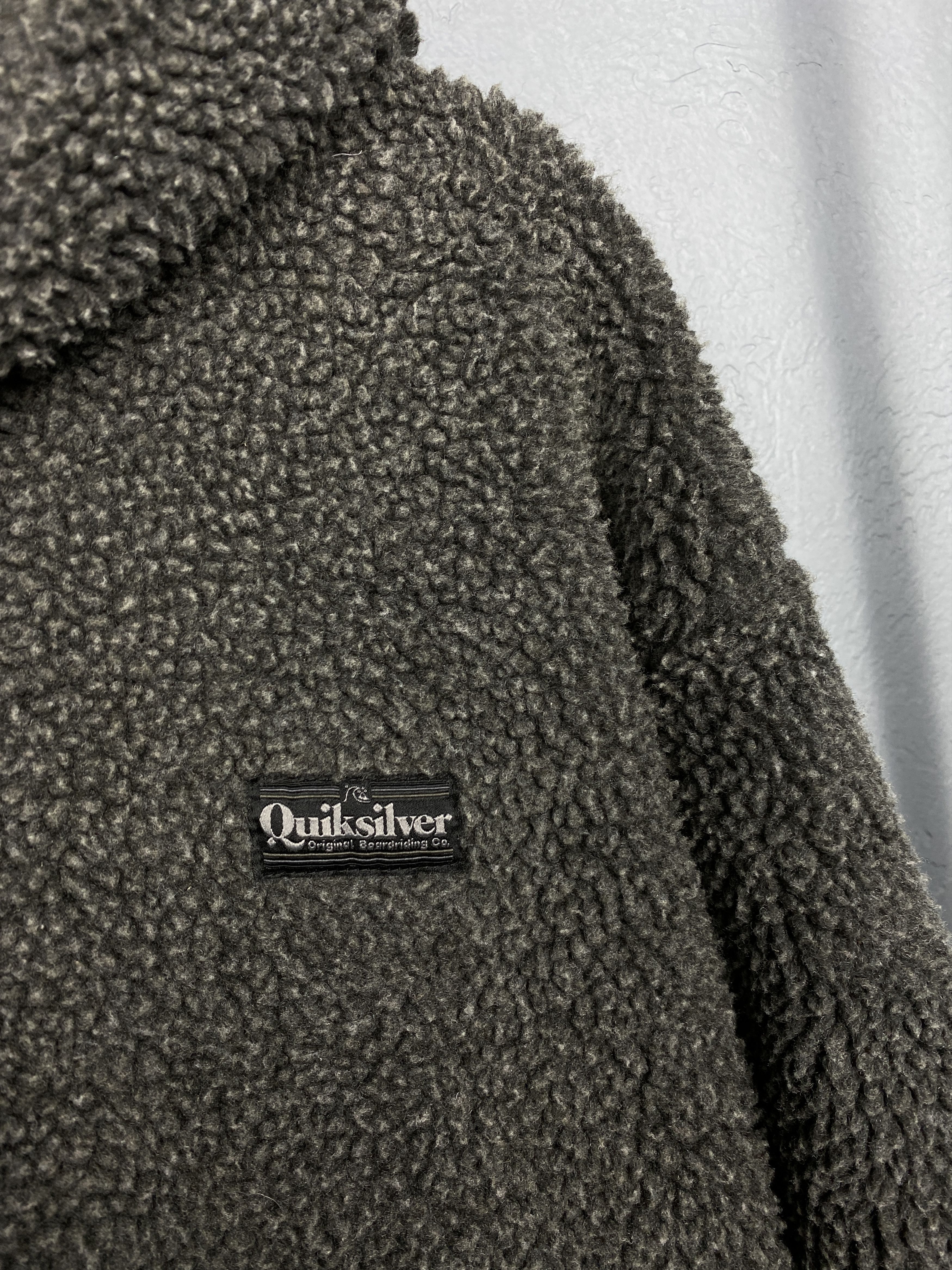 Quiksilver Quiksilver Vintage Sherpa Teddy Fleece Jacket Size US XL / EU 56 / 4 - 3 Thumbnail