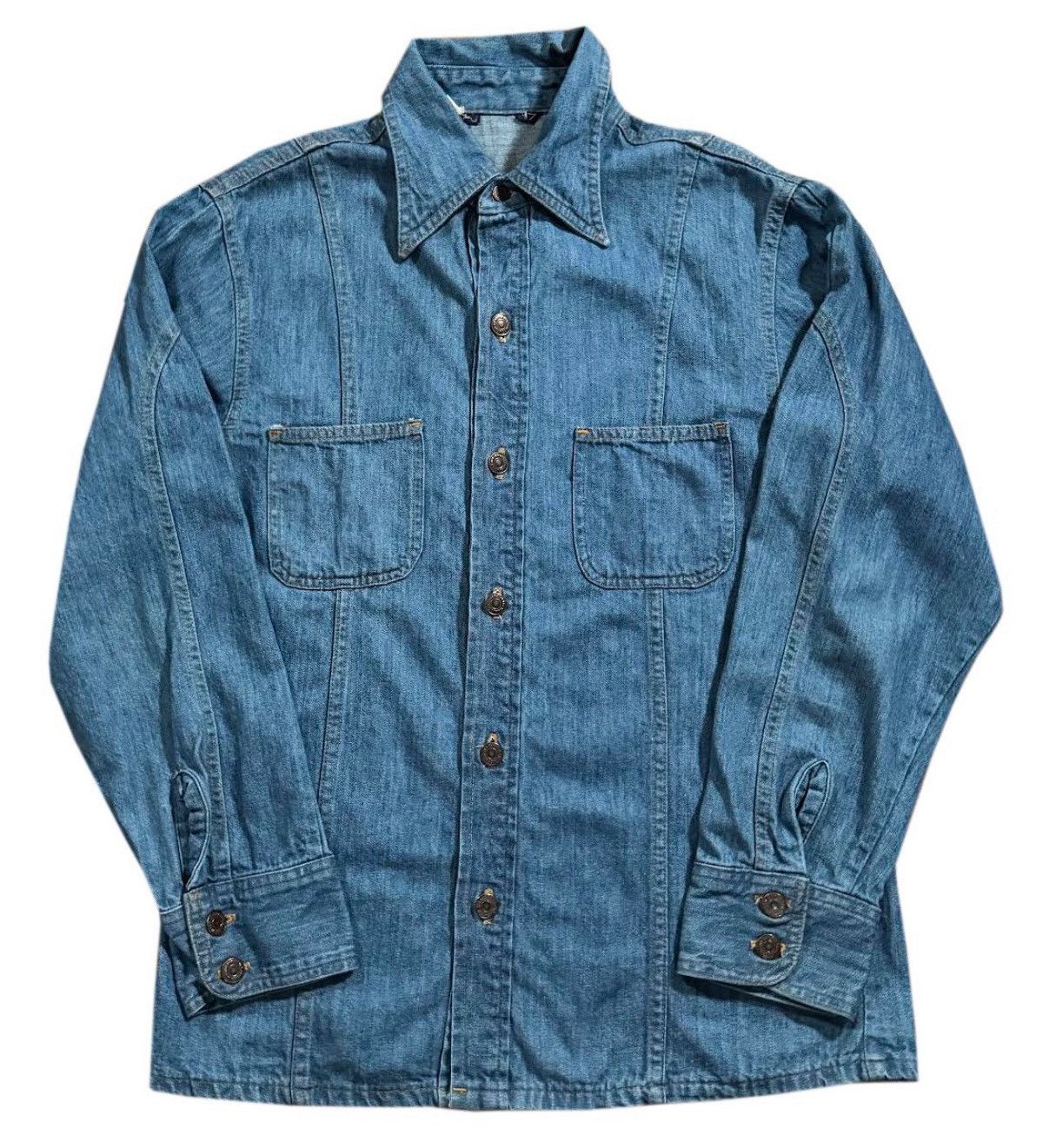Levi's × Vintage Vintage Levis Denim Button Down Shirt (Size M) Size US M / EU 48-50 / 2 - 1 Thumbnail