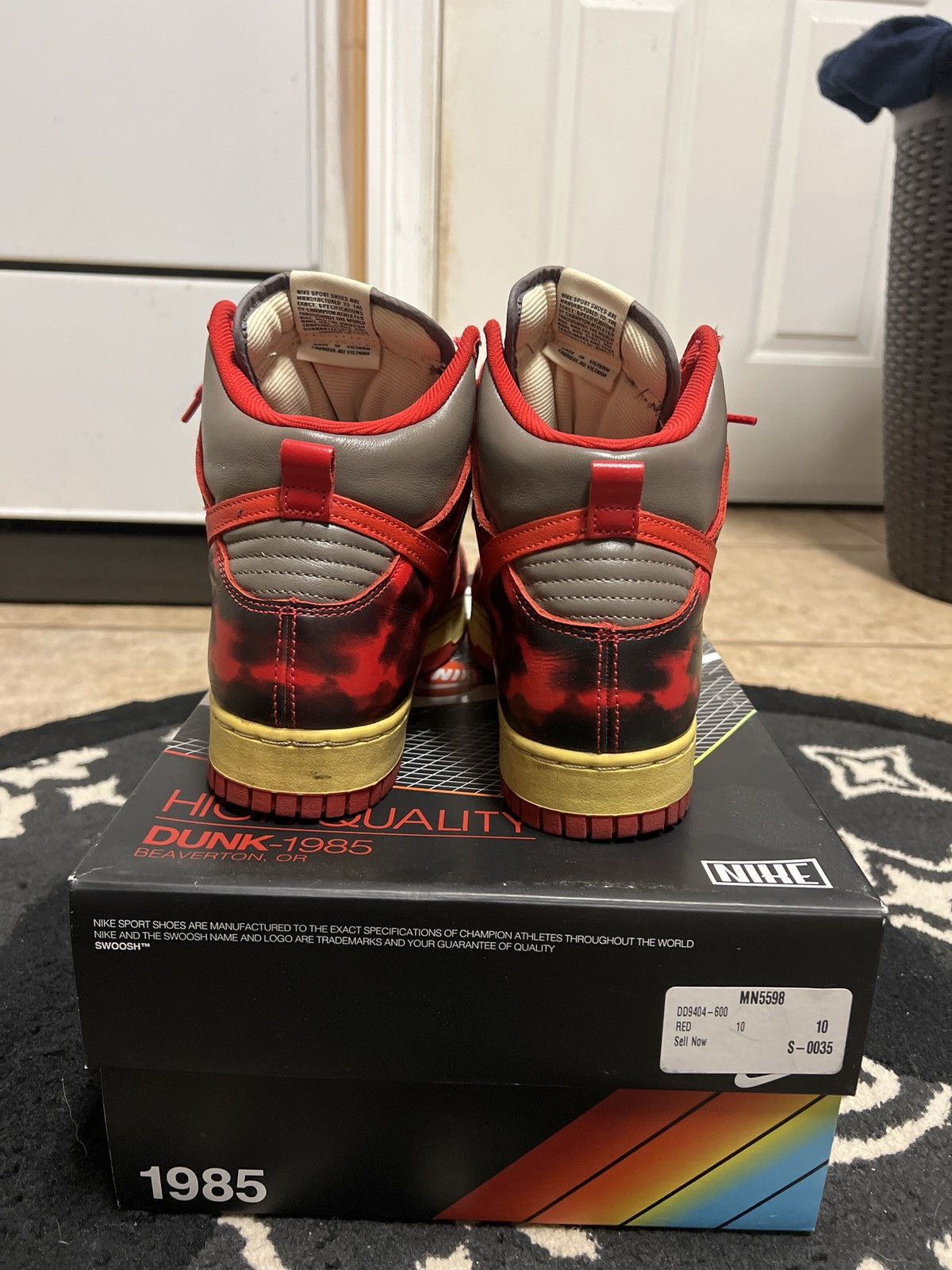 Nike Nike dunk 1985 Acid wash Size US 10 / EU 43 - 4 Thumbnail