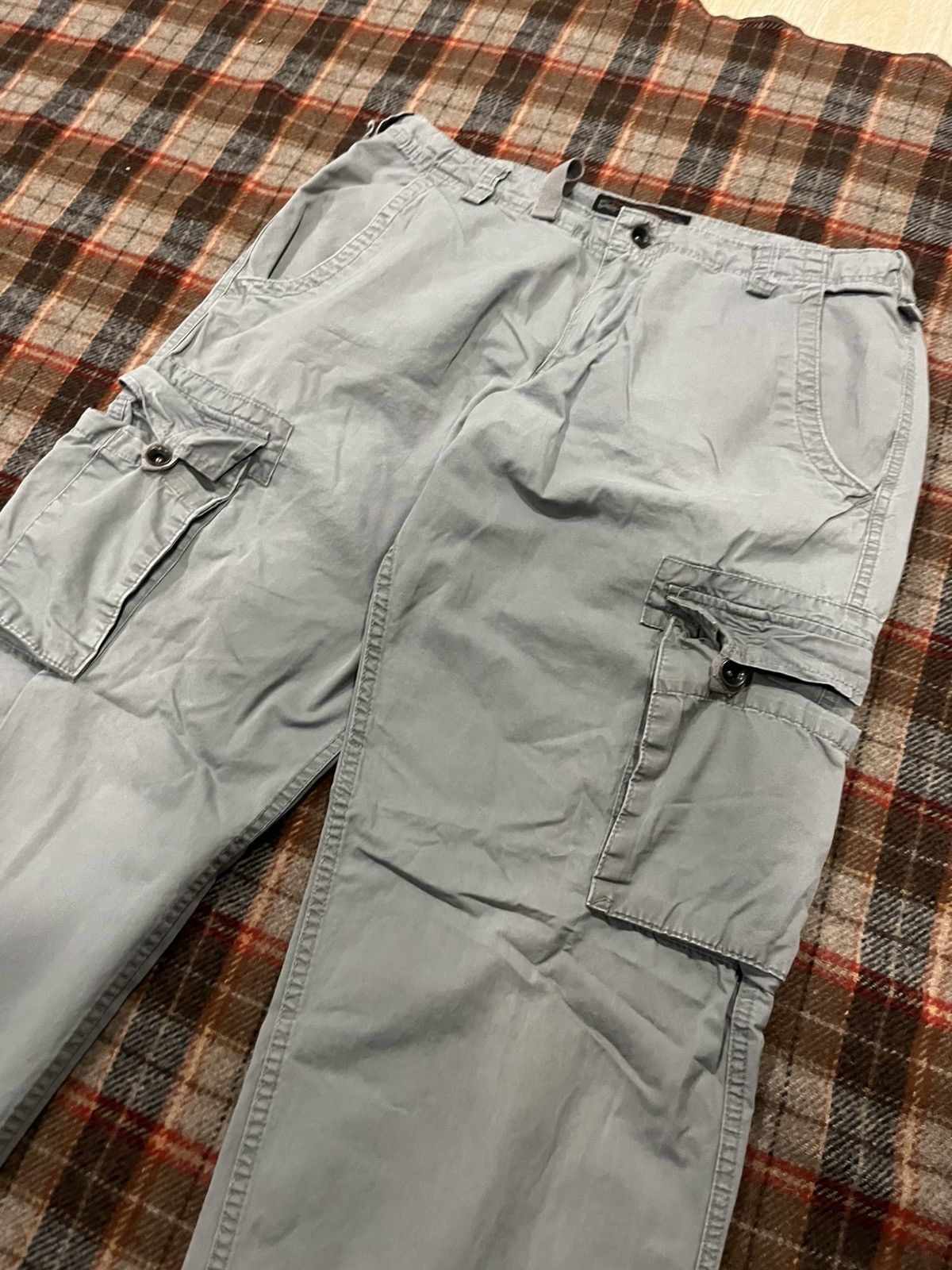 Steve And Barrys Vintage Y2K 2000’s Steve and Barry’s Military Cargo Pants Size 34" / US 12 / IT 48 - 3 Thumbnail