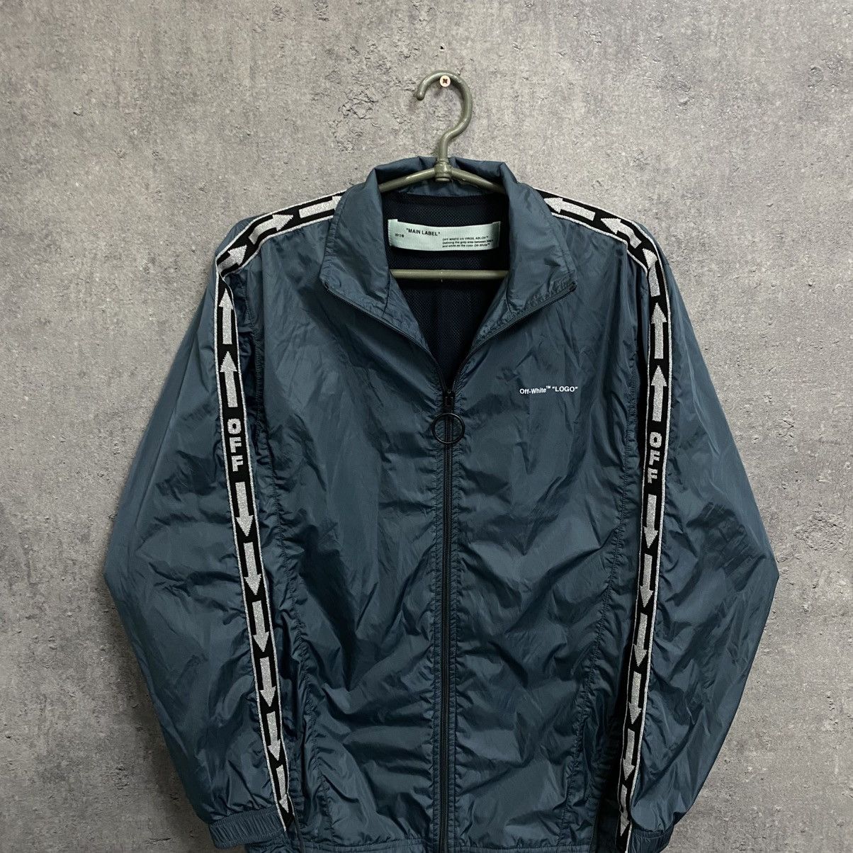 Off-White Off White Light Nylon Track Jacket Size US S / EU 44-46 / 1 - 4 Thumbnail