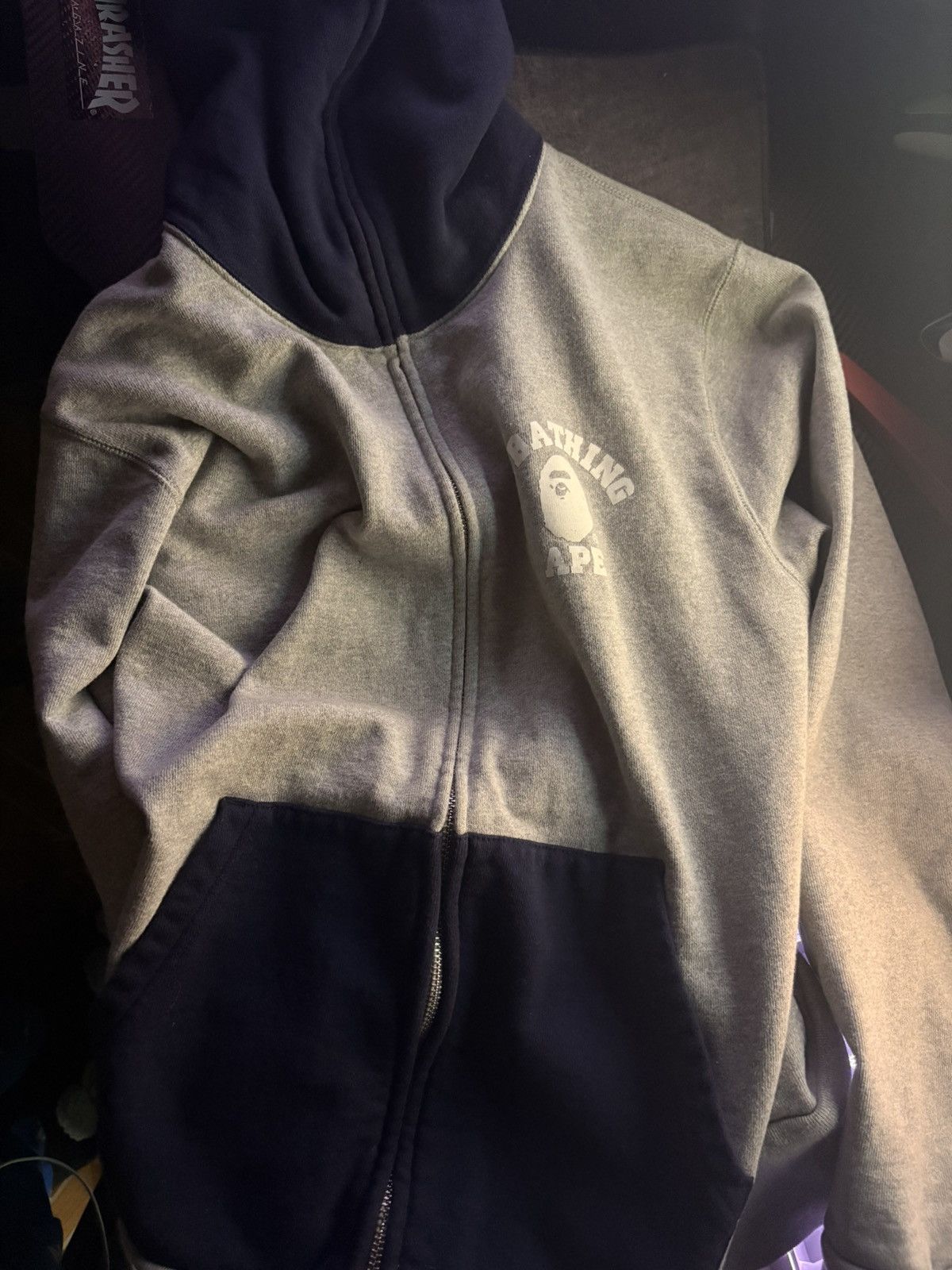 Bape One Point College Full Zip Hoodie Size US M / EU 48-50 / 2 - 1 Thumbnail