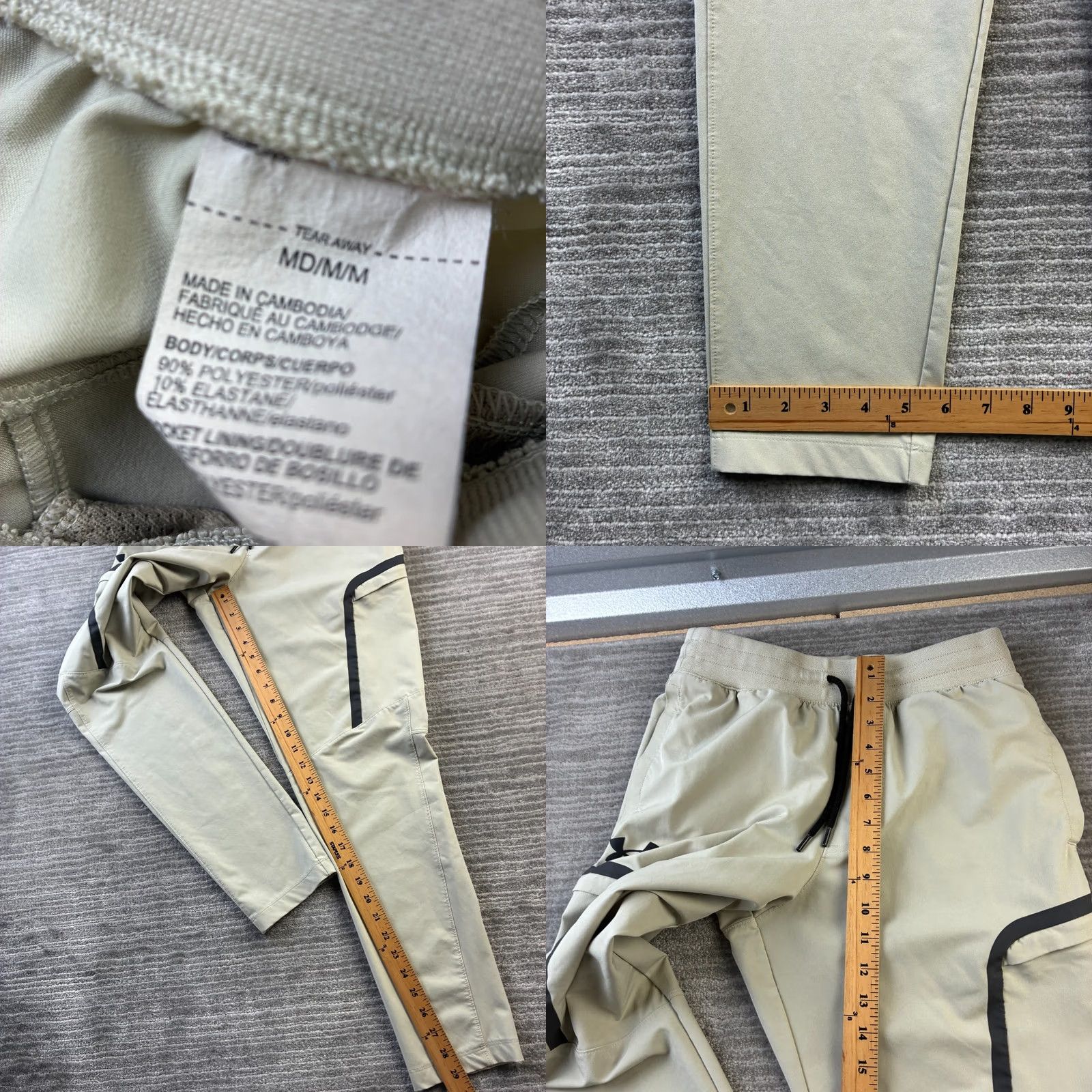 Under Armour Under armour Pants Mens Medium Tan Elite Sportstyle Joggers Sweatpants Size US 31 - 8 Thumbnail