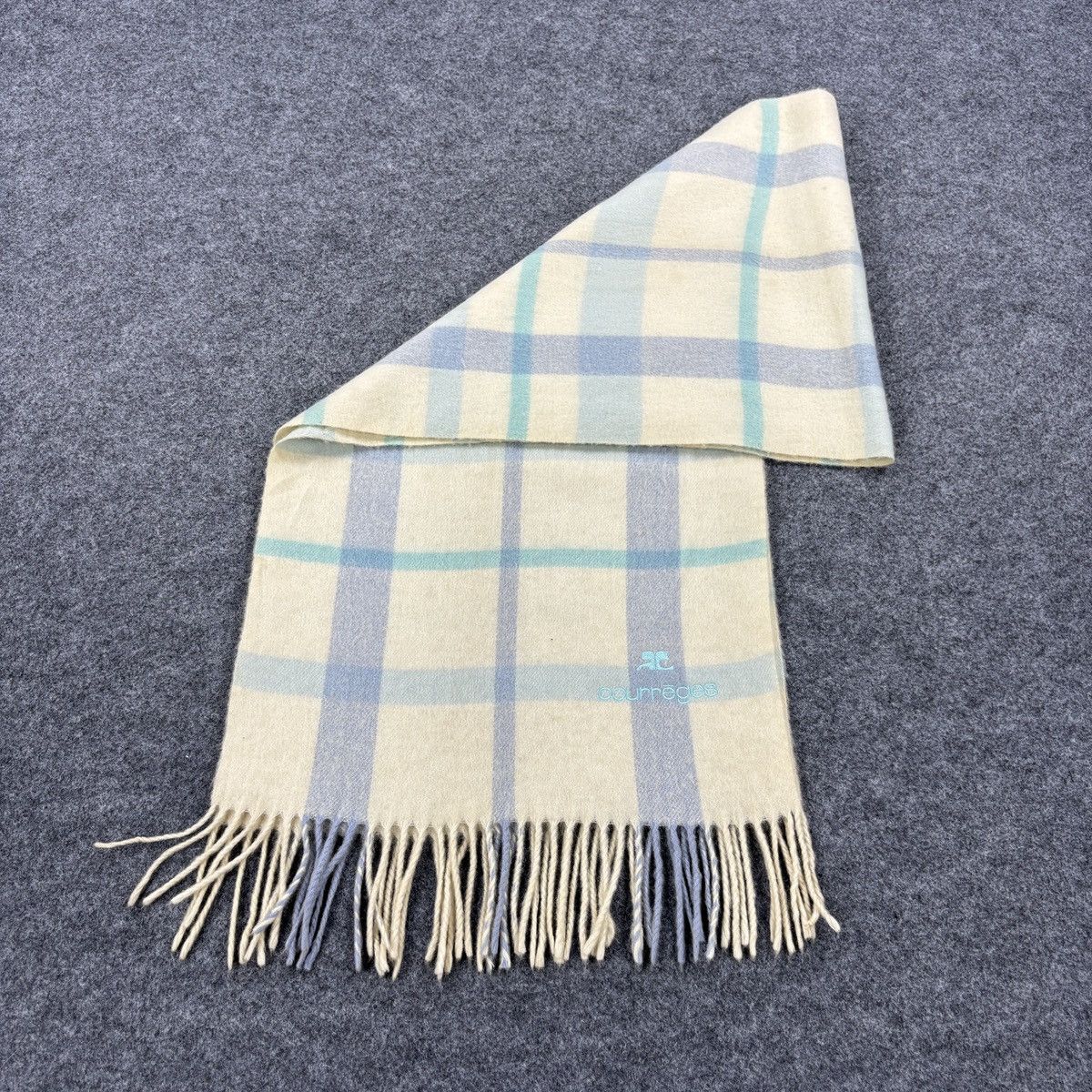 Courreges × Vintage Courreges Scarf # D747 # Muffler # Neckwear Size ONE SIZE - 8 Thumbnail