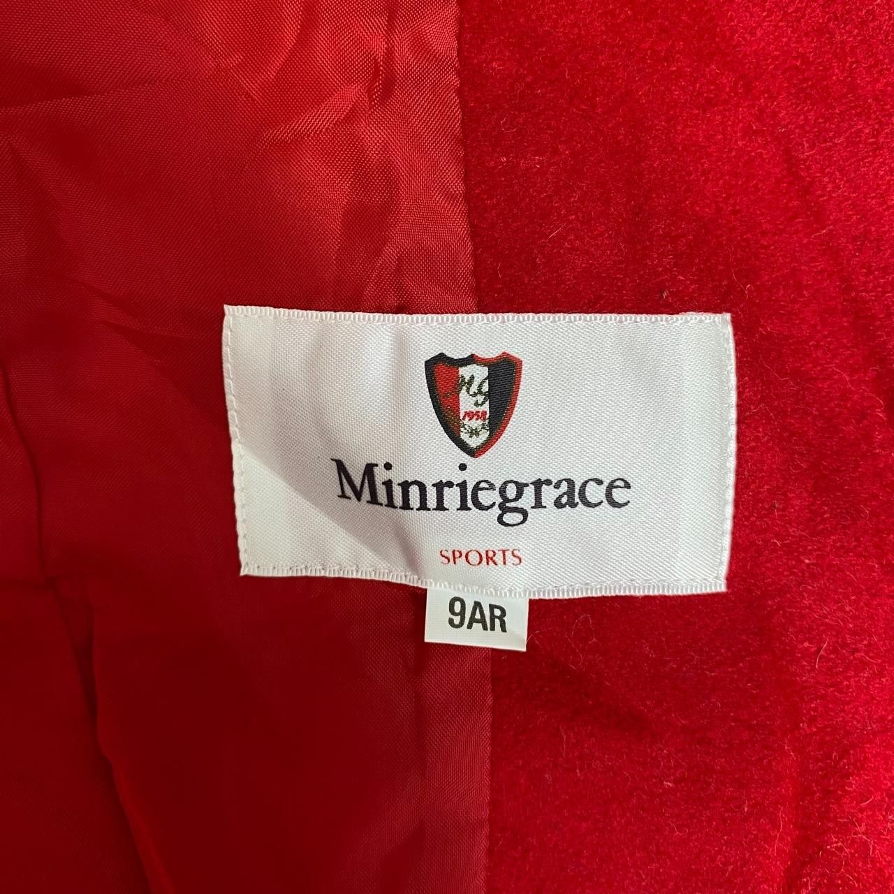 Vintage Vtg 90’ MINRIEGRACE JAPAN DESIGNER 2 Button Red Blazer Size M / US 6-8 / IT 42-44 - 4 Thumbnail