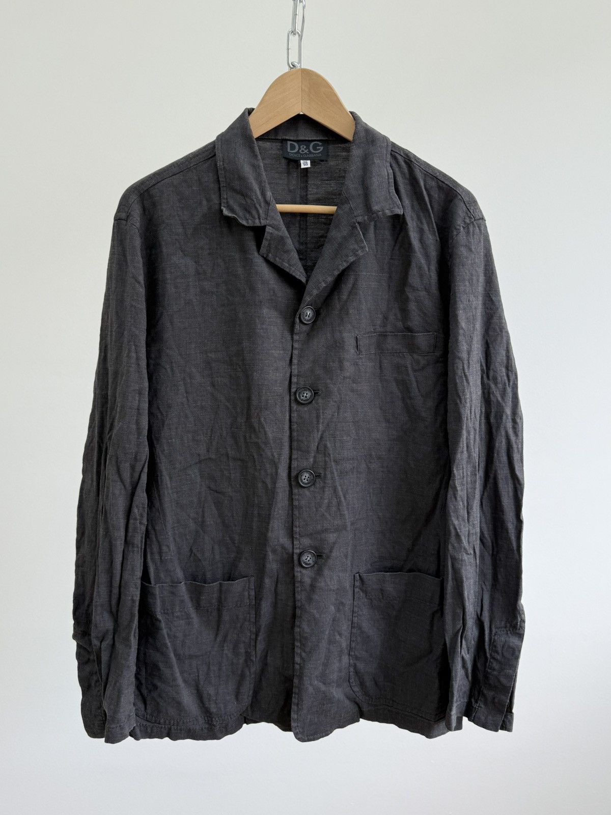 Dolce & Gabbana Dolce & Gabbana Linen Jacket Size US M / EU 48-50 / 2 - 1 Thumbnail