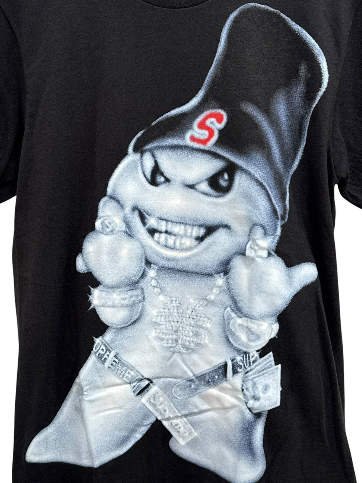 Supreme Supreme Snowman Tee Black Size US S / EU 44-46 / 1 - 2 Thumbnail