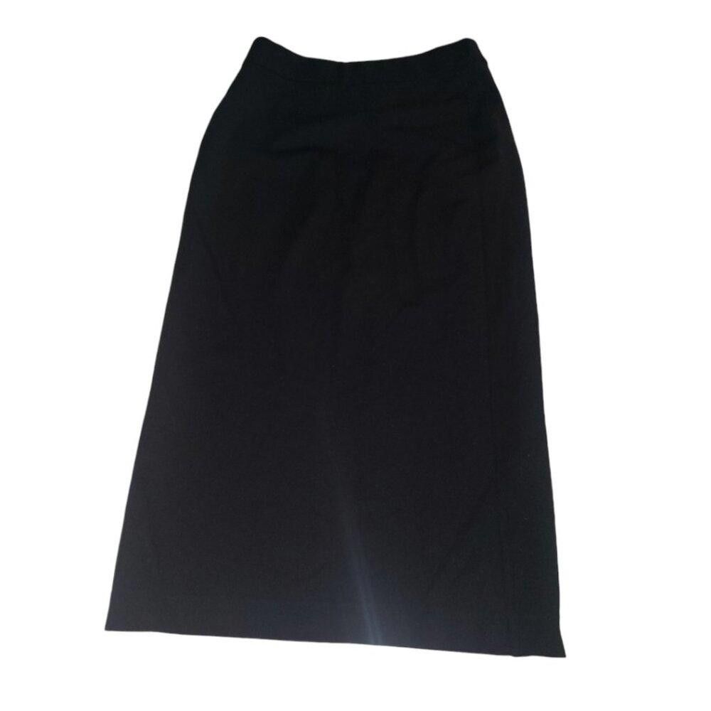 Chicos CT1786 Black Label By Chico's Black Skirt M Size 32" / US 10 / IT 46 - 1 Thumbnail