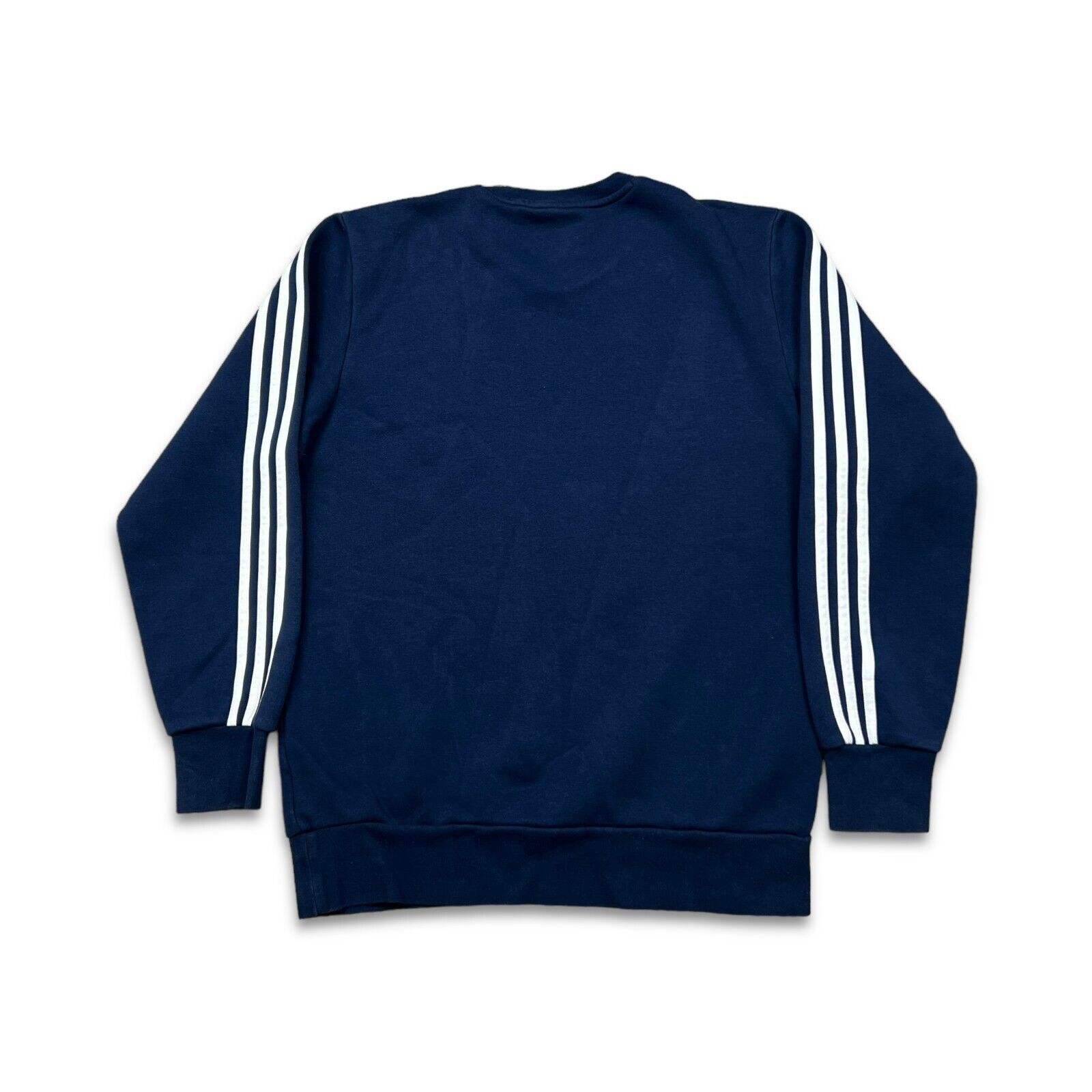 Adidas × Vintage Adidas Sweatshirt Medium Stripe Spell Out Pullover Crewneck Size US M / EU 48-50 / 2 - 3 Thumbnail