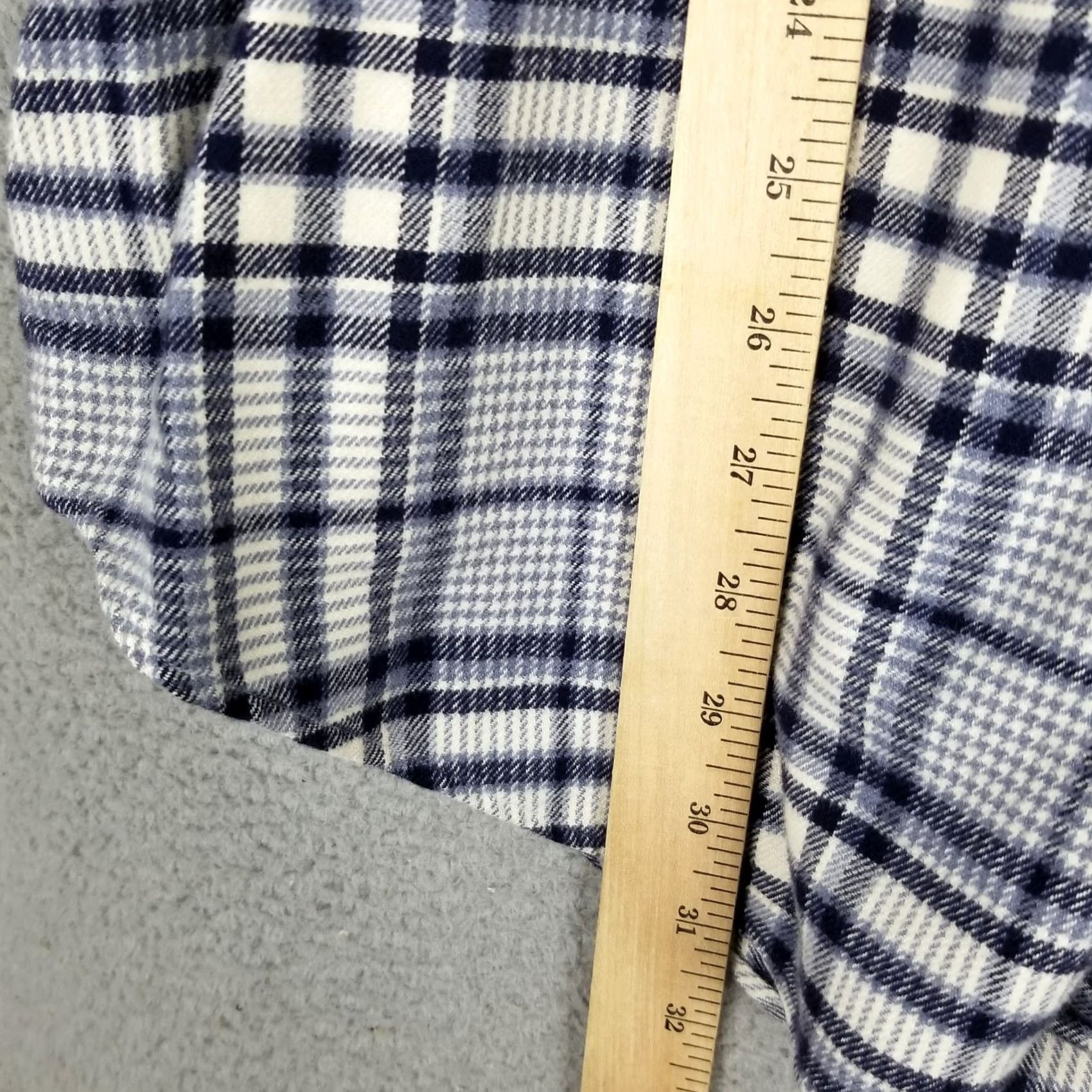 Polo Ralph Lauren Polo Ralph Lauren Polo Shirt Mens XL Plaid Blue Purple Button-Down Collar Logo Casual Size US XL / EU 56 / 4 - 3 Thumbnail