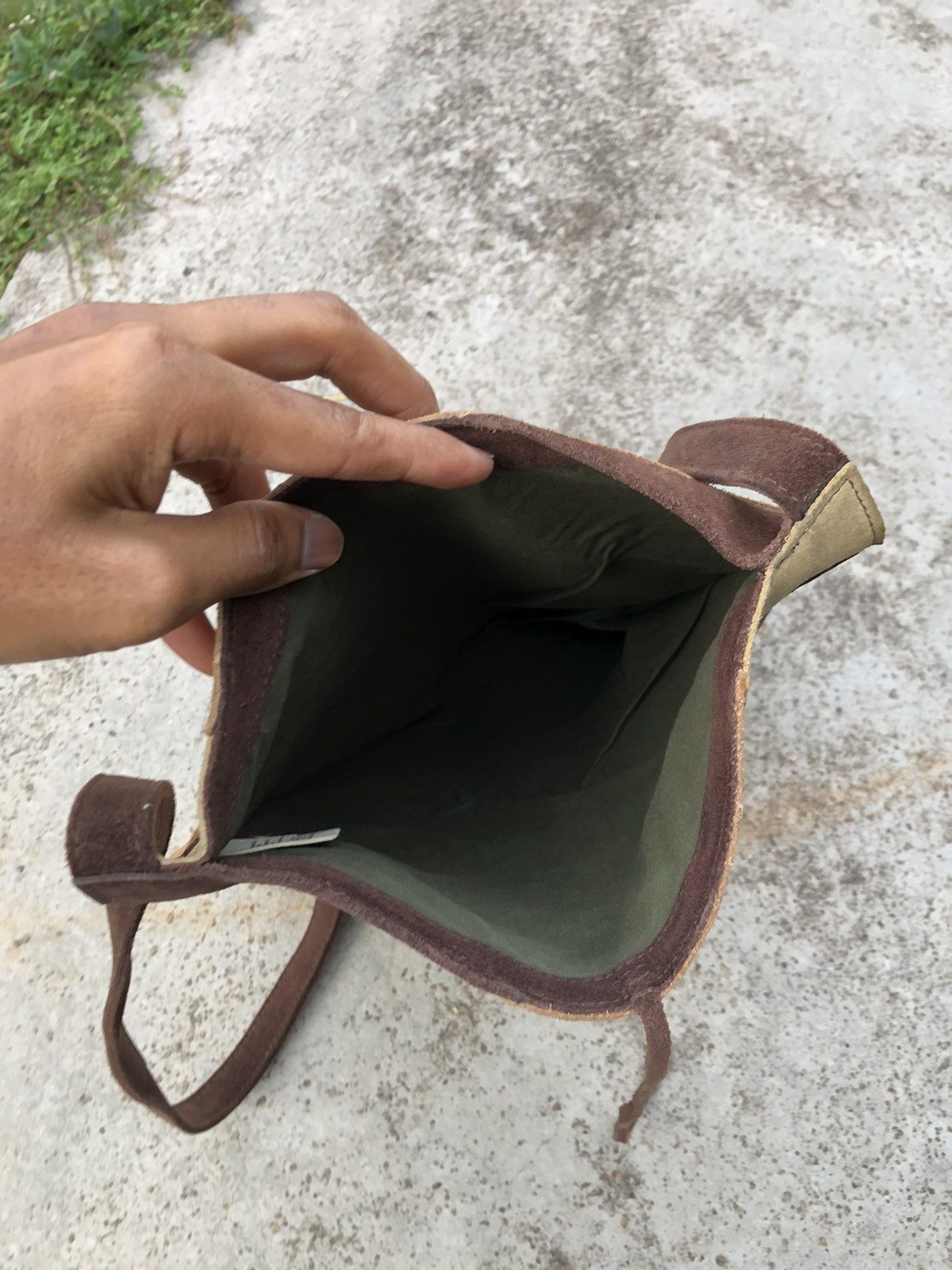 Gap GAP LEATHER PATCHWOK CROSSBODY SLINGBAG Size ONE SIZE - 5 Thumbnail