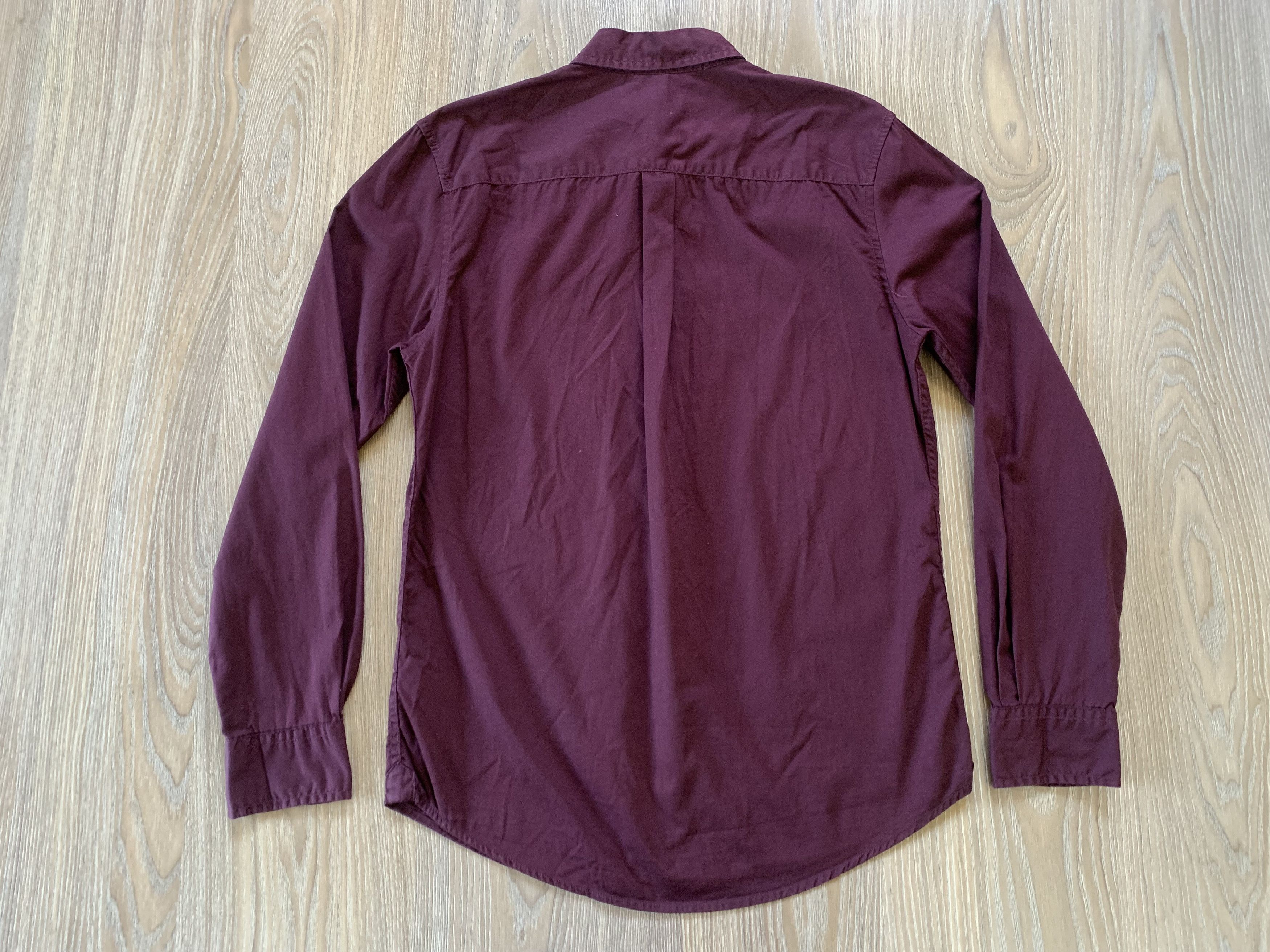 Other 21 Men Burgundy Long Sleeve Shirt Size US S / EU 44-46 / 1 - 3 Thumbnail