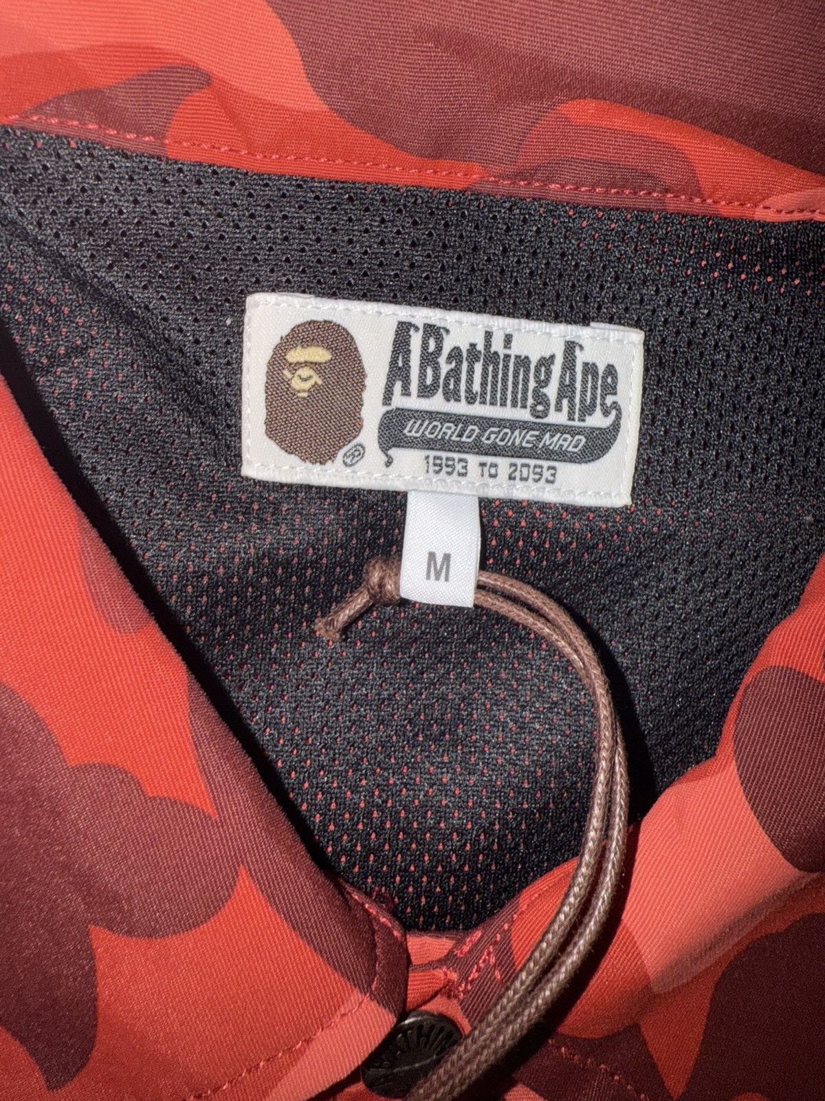 Bape BAPE Hoodie Coach Jacket Sz.M Size US M / EU 48-50 / 2 - 7 Thumbnail
