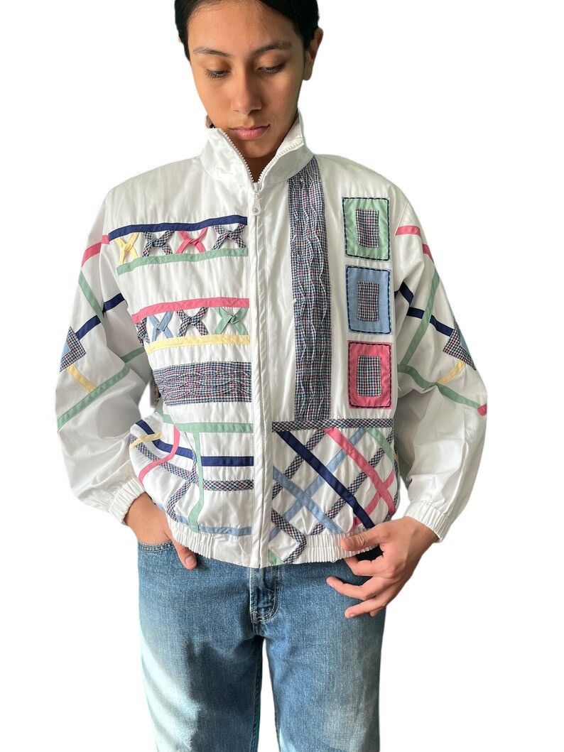 Vintage Vintage 90s Koret Francisca Embellished Jacket Size US L / EU 52-54 / 3 - 1 Thumbnail