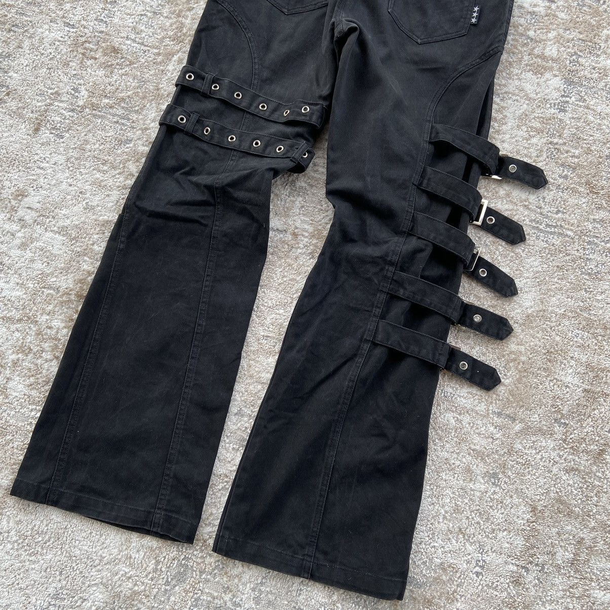 Japanese Brand × Seditionaries Japanese Deorart Gothic Punk Bondage Flared Pants Size US 29 - 7 Thumbnail