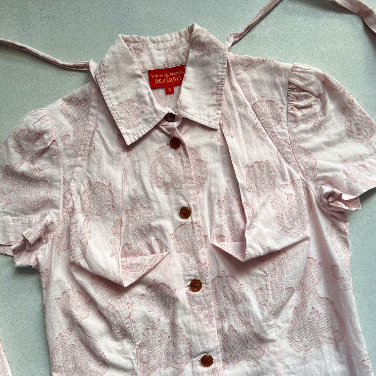 Vivienne Westwood 2000s Vivienne Westwood Draped Blouse Size M / US 6-8 / IT 42-44 - 2 Thumbnail