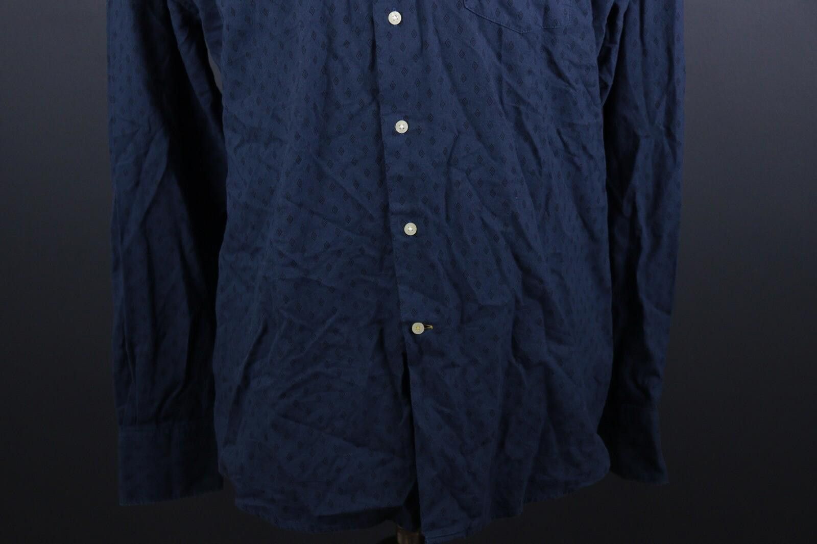 Barbour Barbour Tailored Fit Blue Shirt Size EUR XL / USA L Size US L / EU 52-54 / 3 - 3 Thumbnail